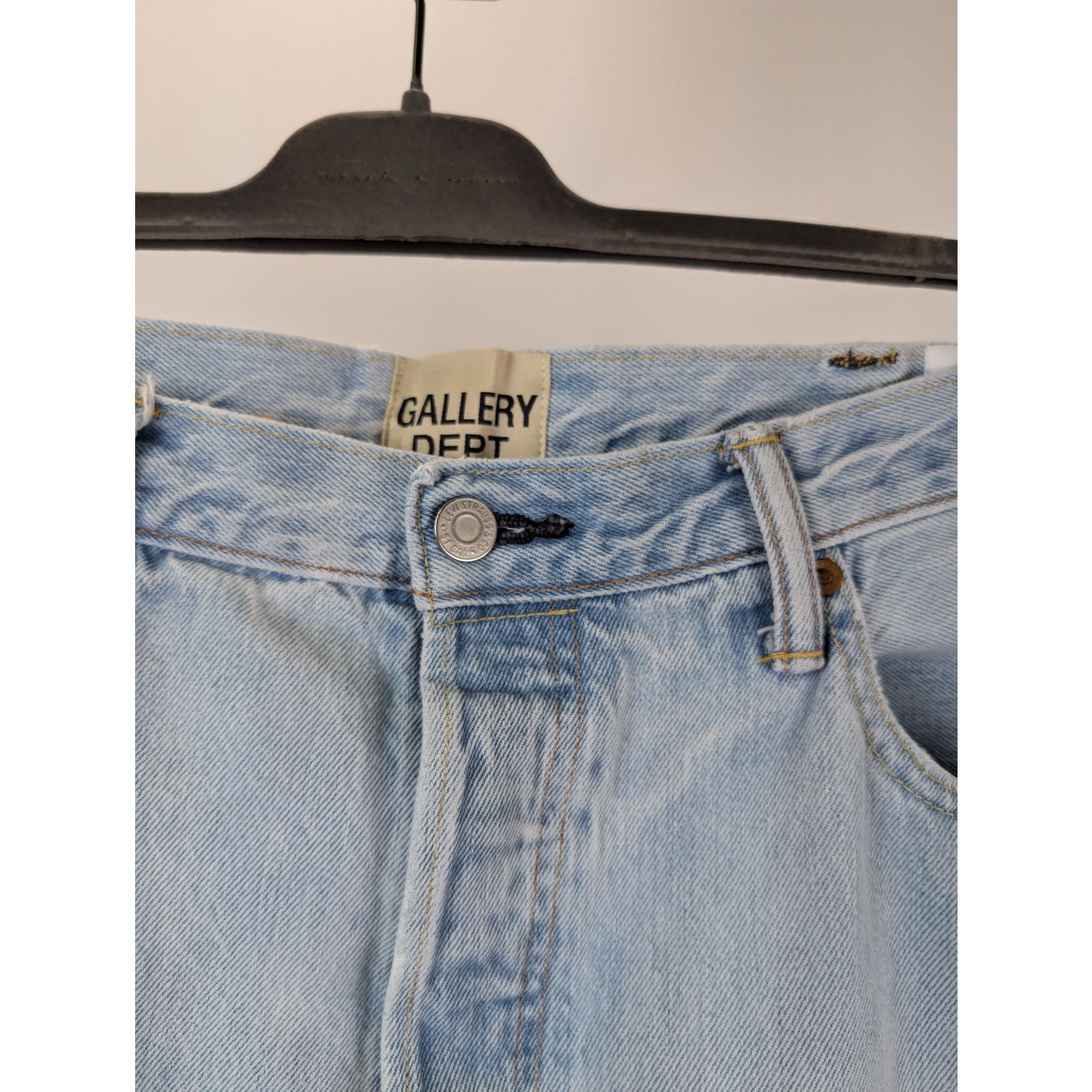 Gallery Dept. o1rshd1 Denim Jean Pants in Light Blue Size US 36 / EU 52 - 8 Thumbnail