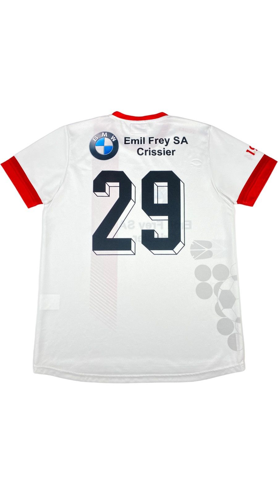 BMW 2022 David Marazzi 29 FC Pully Football Matchworn T-shirt Size US L / EU 52-54 / 3 - 2 Thumbnail