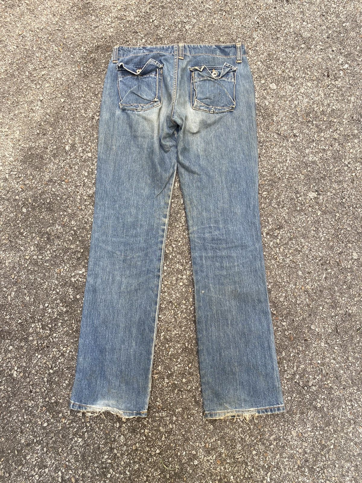 Johnbull John Bull Japan Bush Pants Low Rise Jeans Size US 28 / EU 44 - 7 Thumbnail