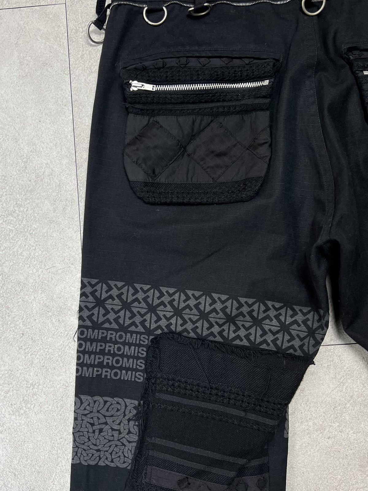 Undercover undercover SCAB SS03 Hagi Patchwork Jeans Size US 34 / EU 50 - 9 Thumbnail