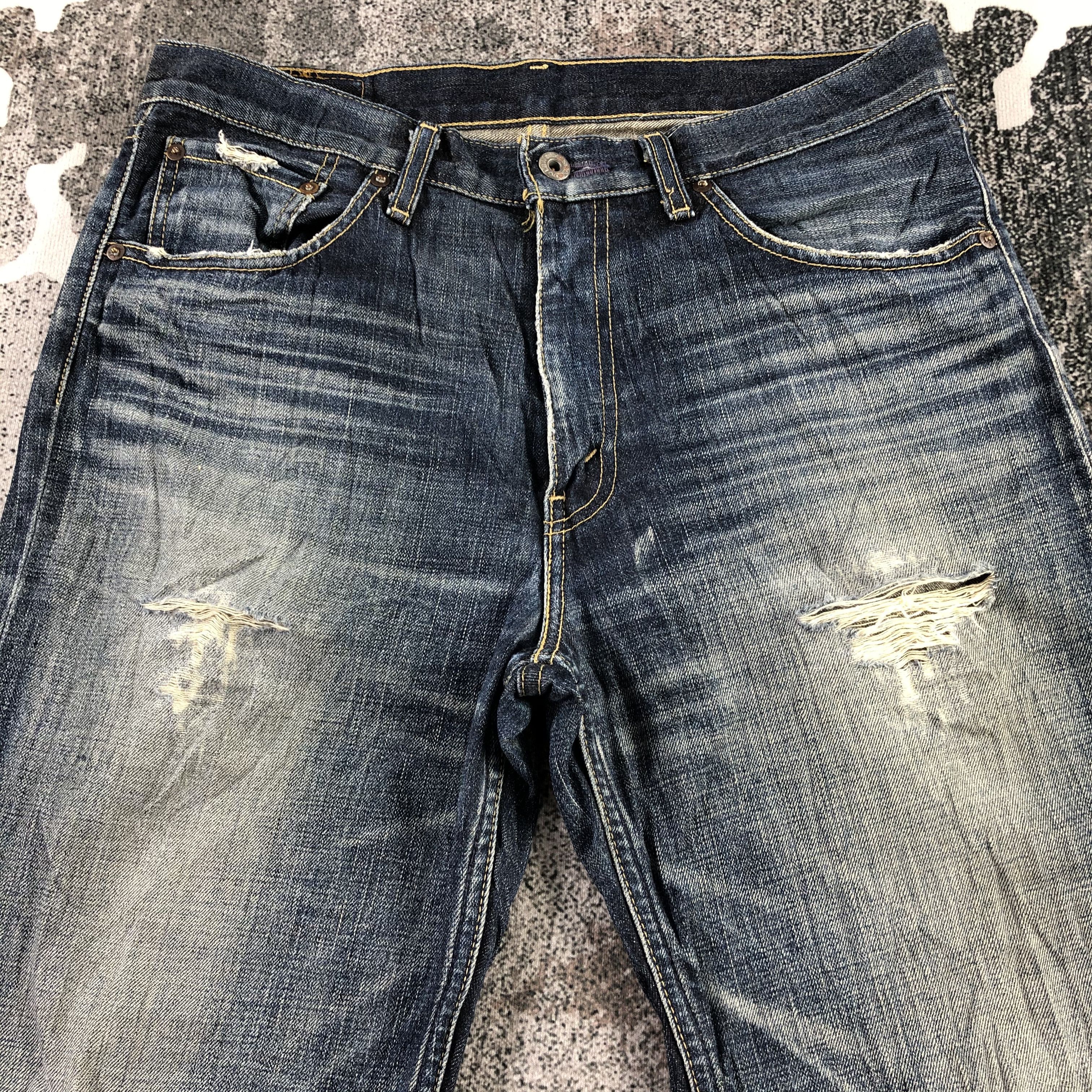 Levi's Vintage Levi's 502 Jeans Distressed Denim KJ1460 Size US 32 / EU 48 - 3 Thumbnail