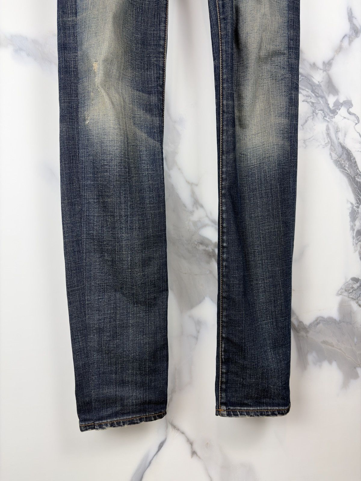 Dior SS11 Dior Homme Faded Indigo Jake Denim Jeans KVA Size US 30 / EU 46 - 4 Thumbnail