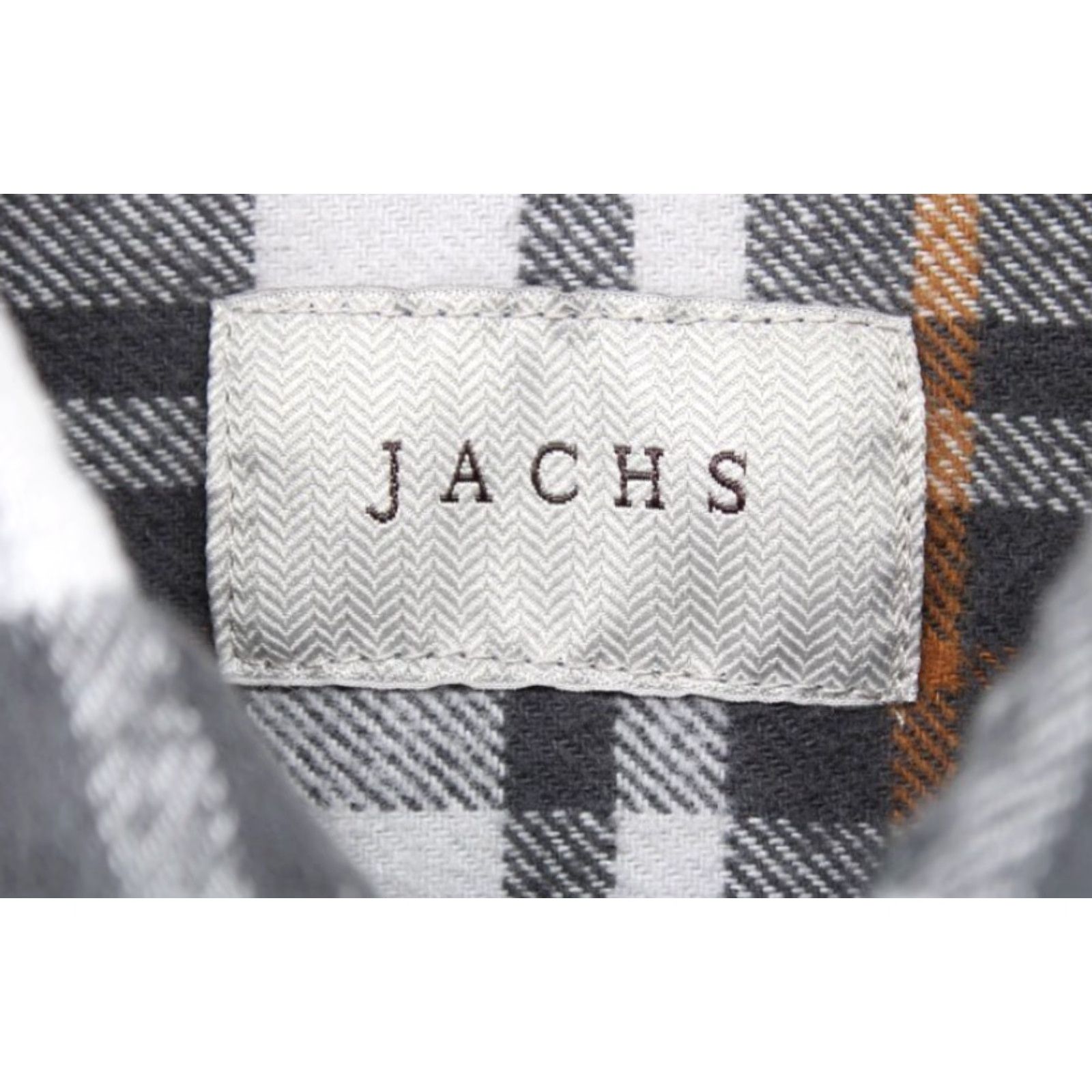 Vintage VINTAGE JACHS Flannel Shirt Men’s XL Gray Plaid Work Shirt Shacket Outdoors Heavy Thick Long Sleeve Button-Up Cotton Gray 50in Chest Mens Size US XL / EU 56 / 4 - 6 Thumbnail