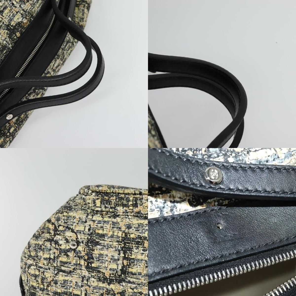 Chanel Chanel Classic Flap Tweed Handbag Size ONE SIZE - 4 Thumbnail