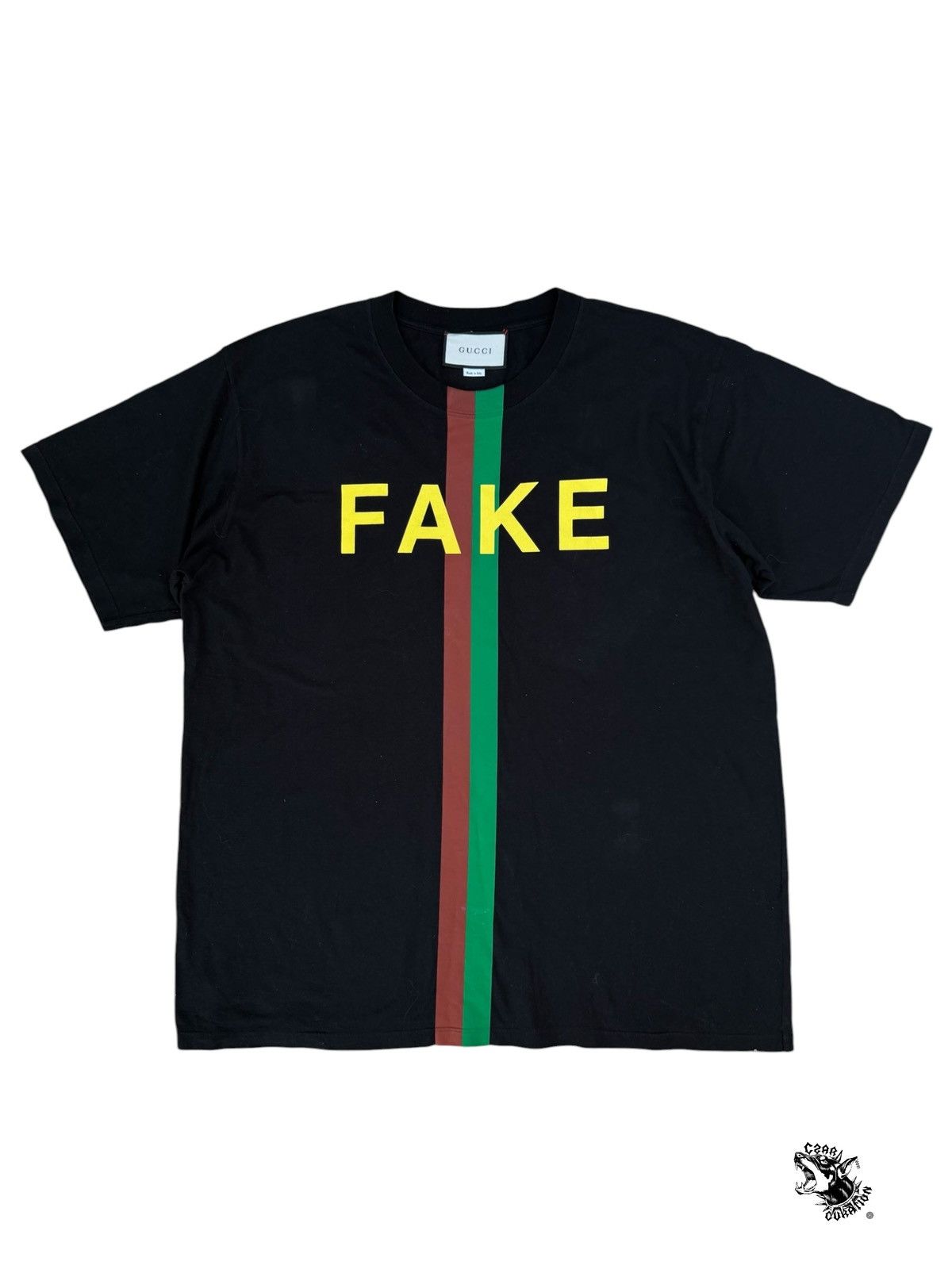 Gucci Gucci not fake t shirt Size US XL / EU 56 / 4 - 1 Thumbnail