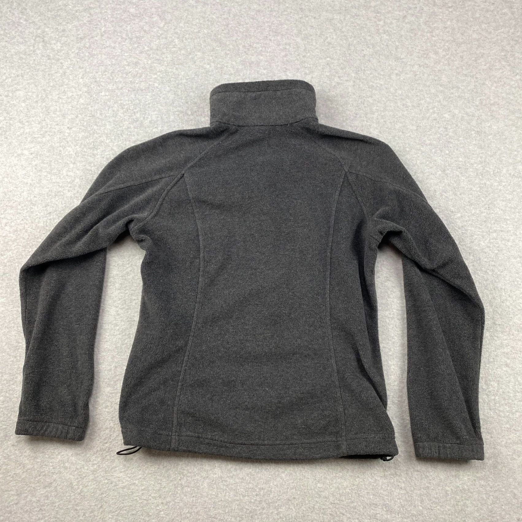 Vintage Columbia Benton Springs Fleece Jacket Womens Medium Gray Full Zip Pocket Outdoor Size M / US 6-8 / IT 42-44 - 5 Thumbnail