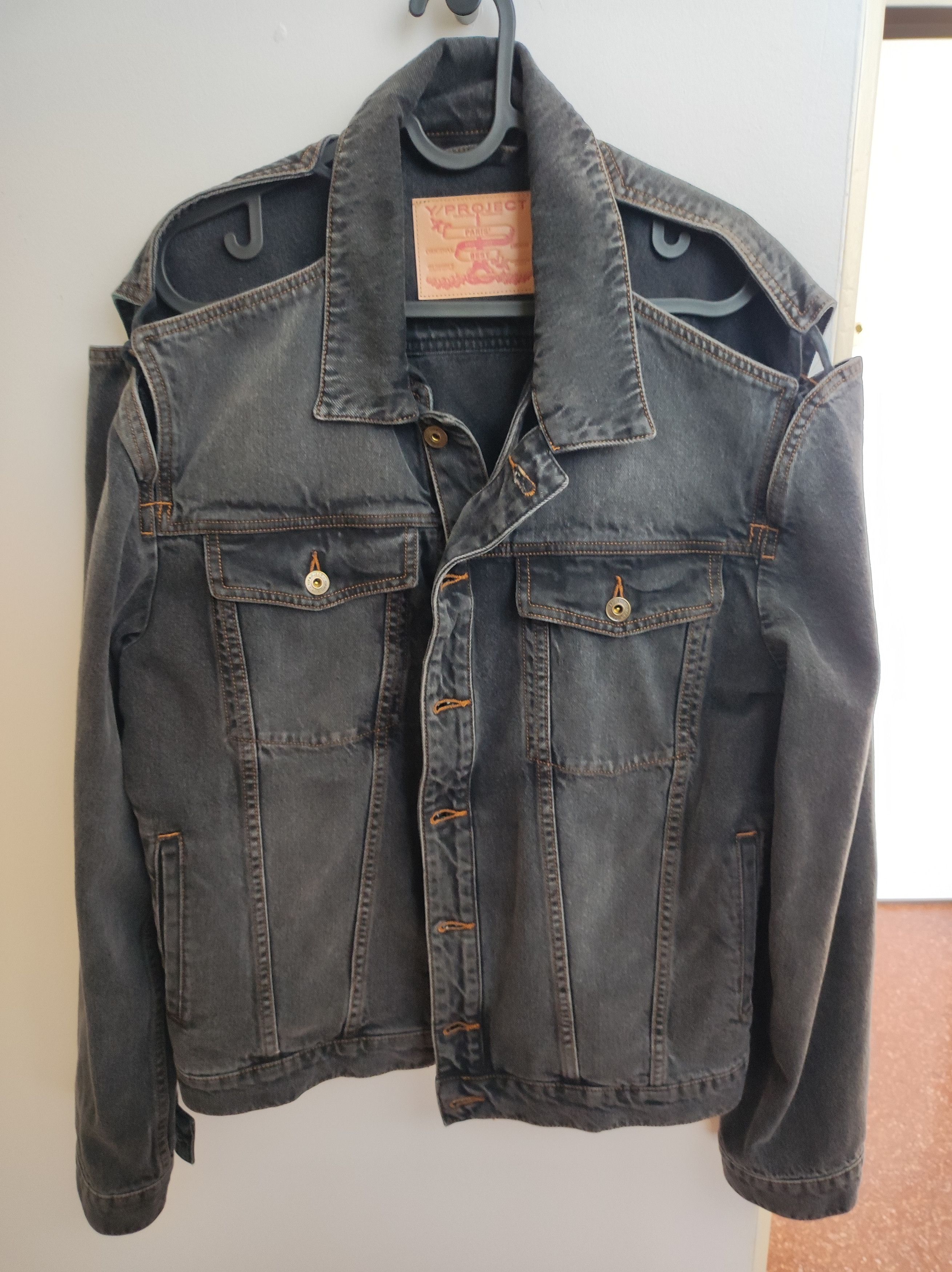 Y/Project Y/Project Denim Classic Peep Show Jacket | Grailed