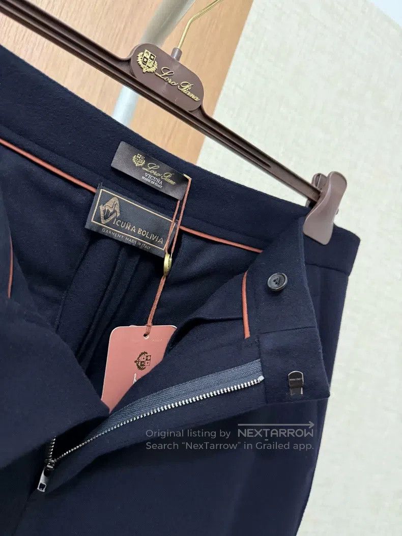 Loro Piana LORO PIANA Vicuña Velvet Casual Pants Size US 38 / EU 54 - 3 Thumbnail