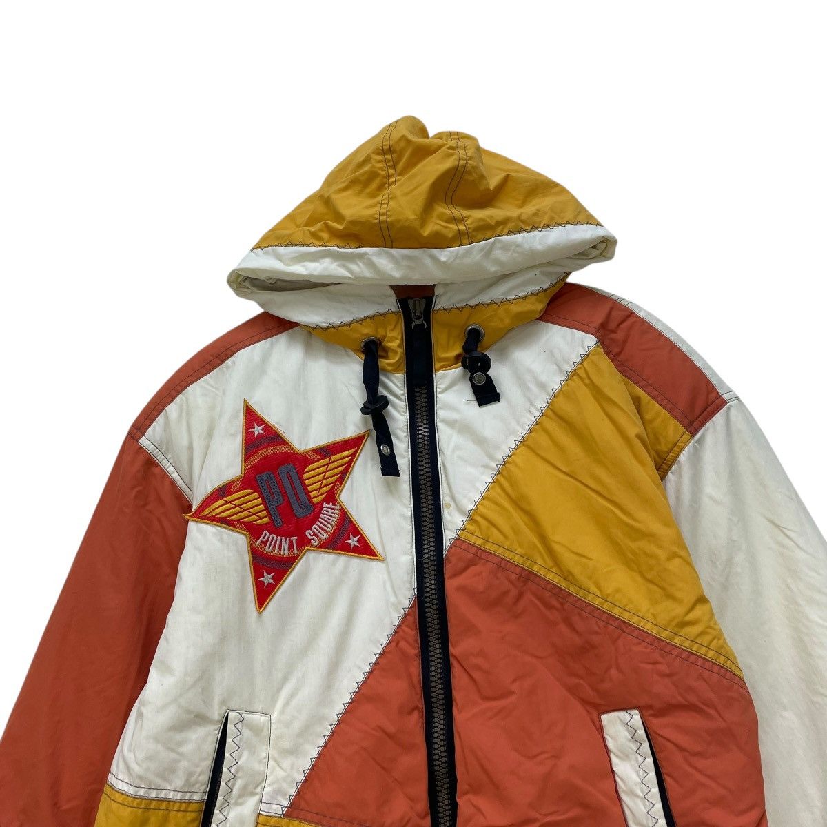 Japanese Brand 💥Japanese Brand Point Square Colour block Padded Parka Size US M / EU 48-50 / 2 - 3 Thumbnail