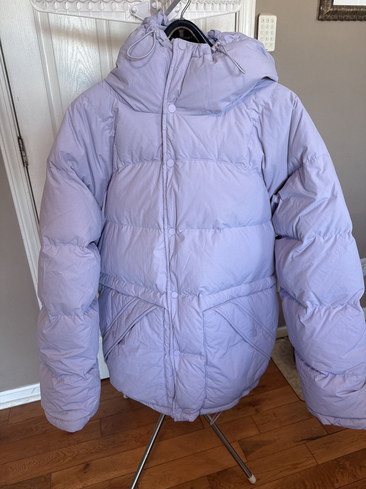 Marc Jacobs Marc Jacobs Oversized The Long Puffer Iced Lavender XXS NWT Size ONE SIZE - 2 Thumbnail