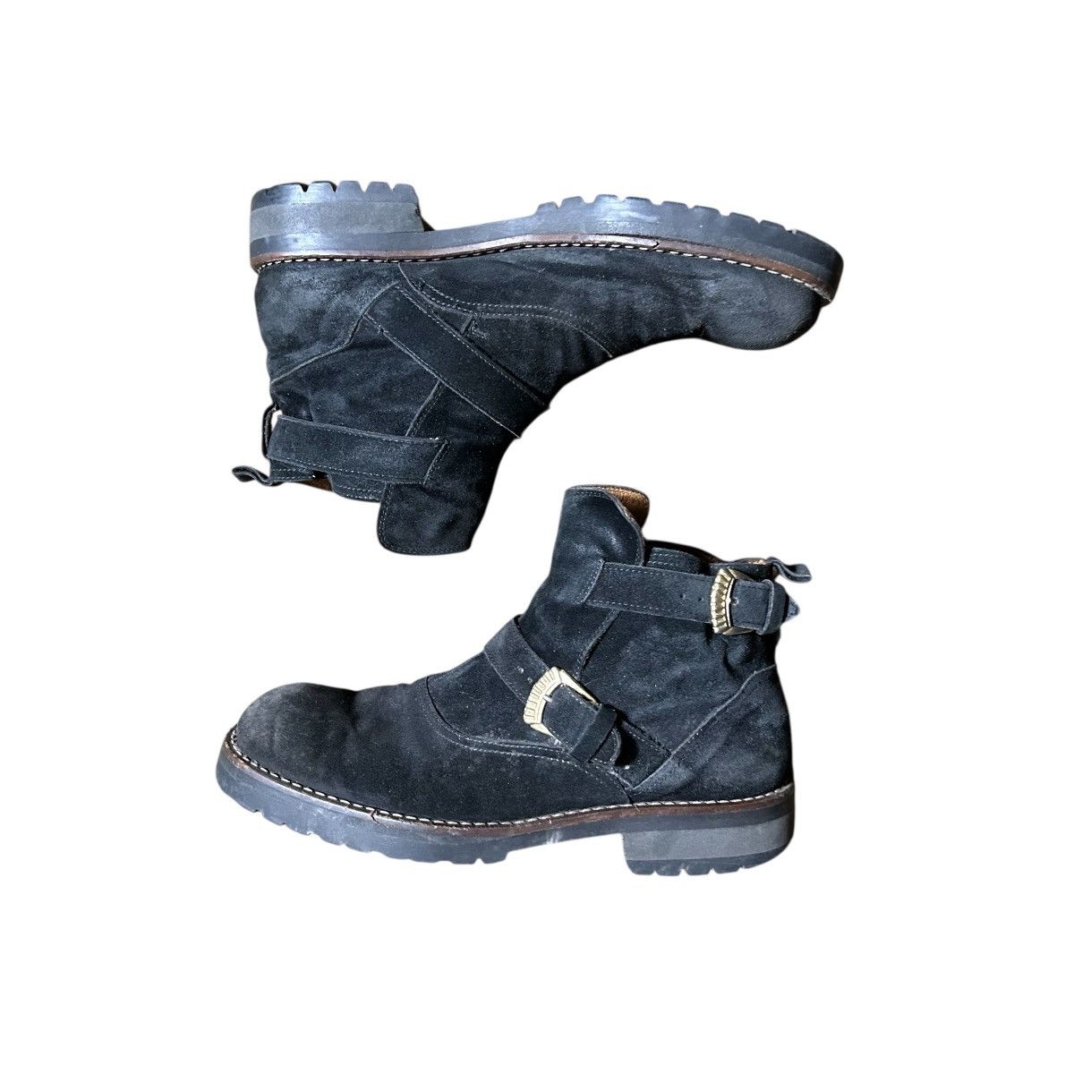 Versus Versace Vintage Versus Versace Leather Boots Size US 7 / EU 40 - 4 Thumbnail