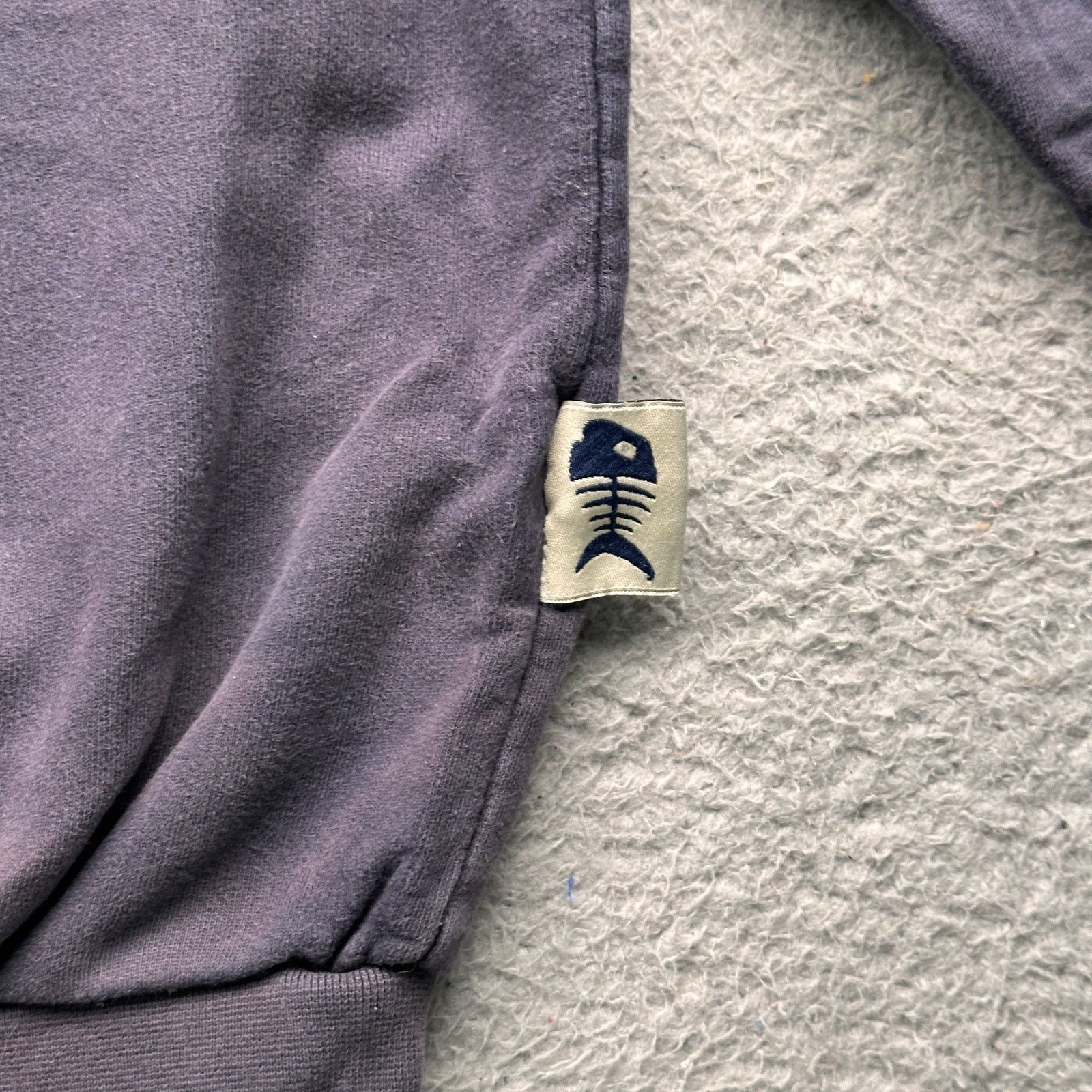 Other Vintage Fishbone Navy White Sweatshirt Mens Medium Logo Size US M / EU 48-50 / 2 - 10 Thumbnail