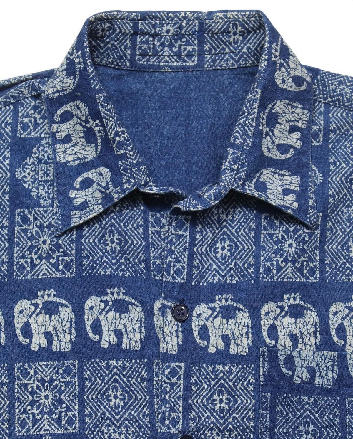 45rpm × Japanese Brand × Vintage 2000S JAPANESE MADE SHORT SLEEVE SHIRTS Size US L / EU 52-54 / 3 - 2 Thumbnail