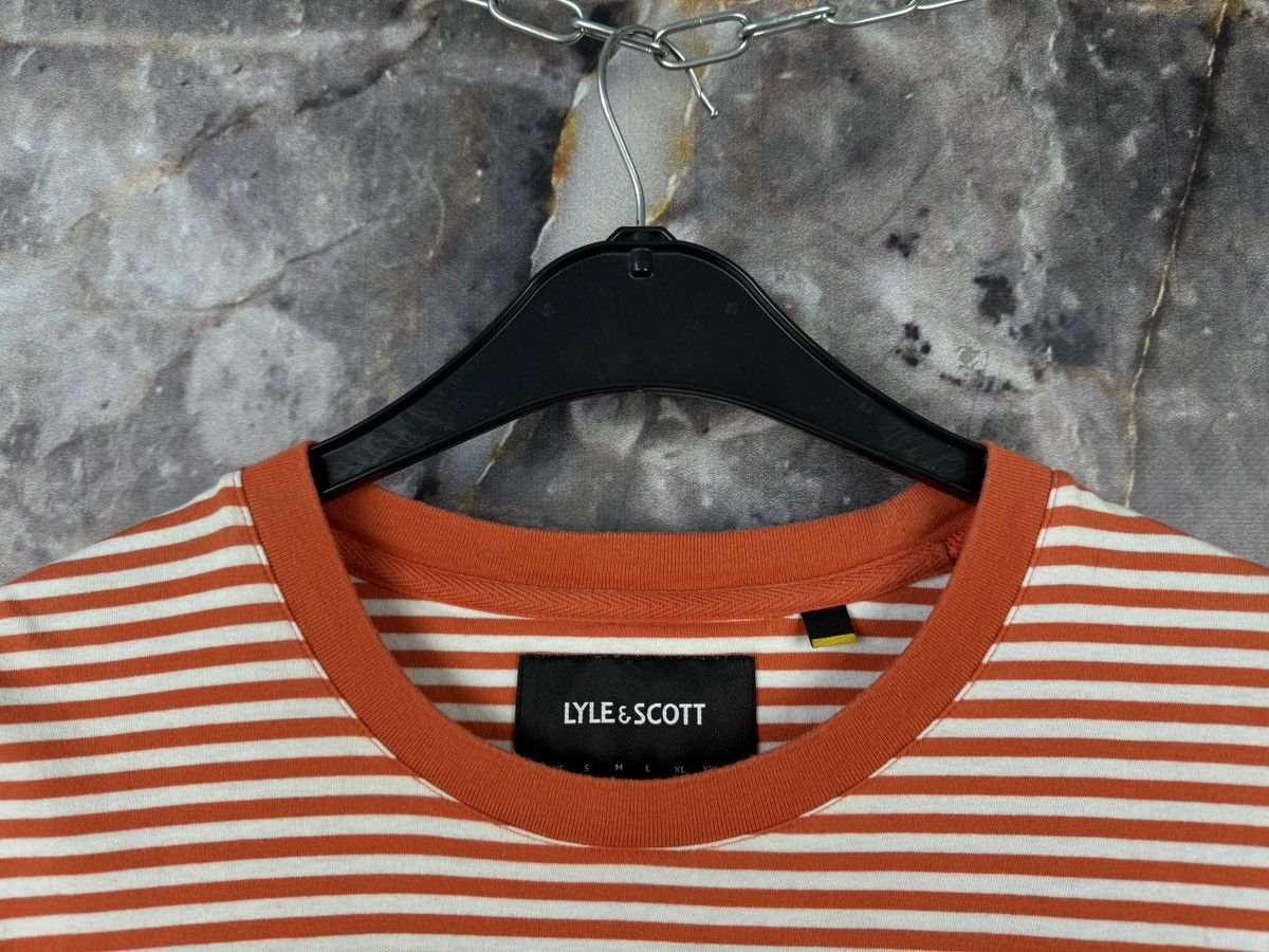 Lyle & Scott Men’s Lyle & Scott T-Shirt Striped Streetwear Size XL Size US XL / EU 56 / 4 - 6 Thumbnail