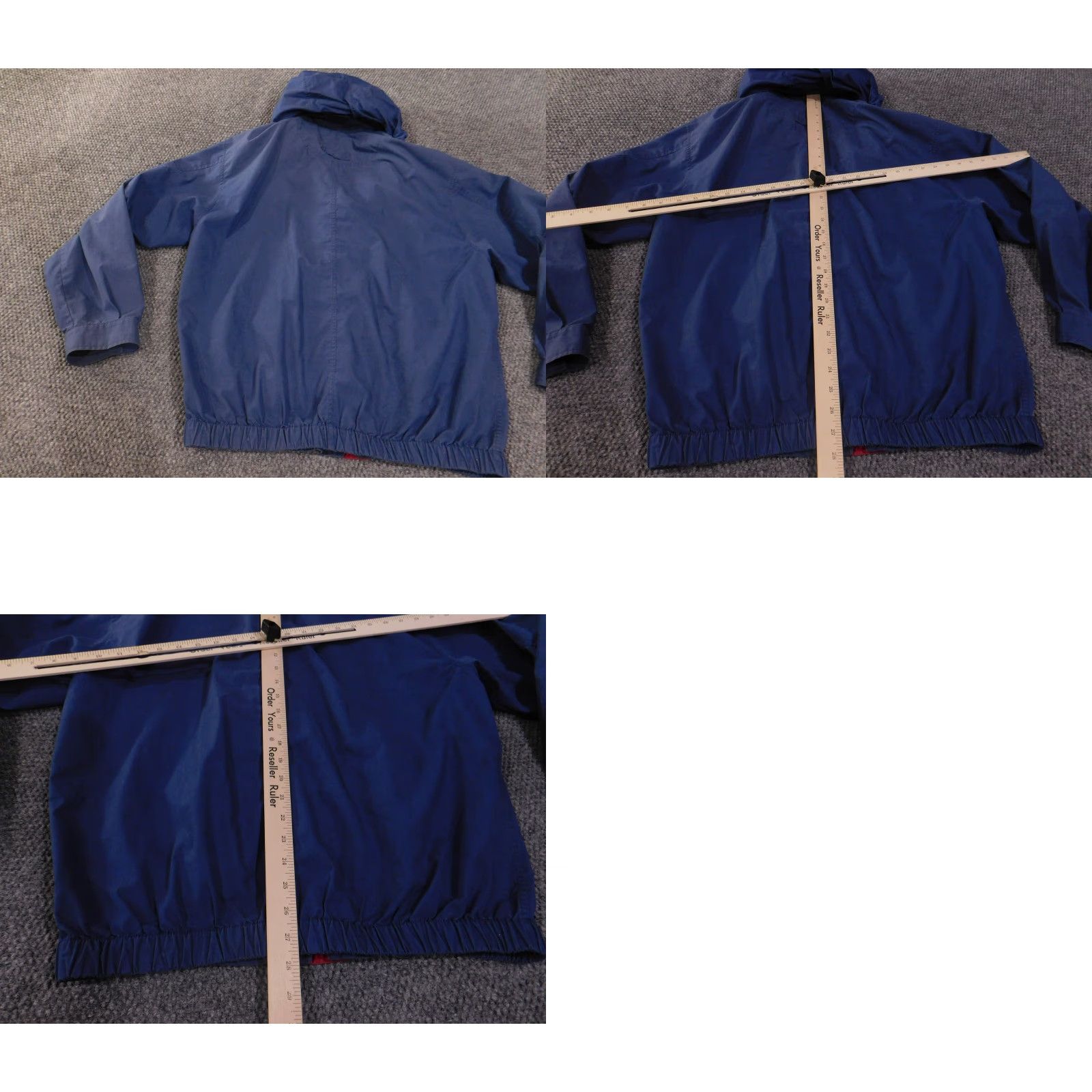 London Fog VINTAGE London Fog Jacket Mens M Long Hooded Windbreaker Coat Blue Pockets Lined Zip Front Casual Men’s Fashion Size US M / EU 48-50 / 2 - 9 Thumbnail