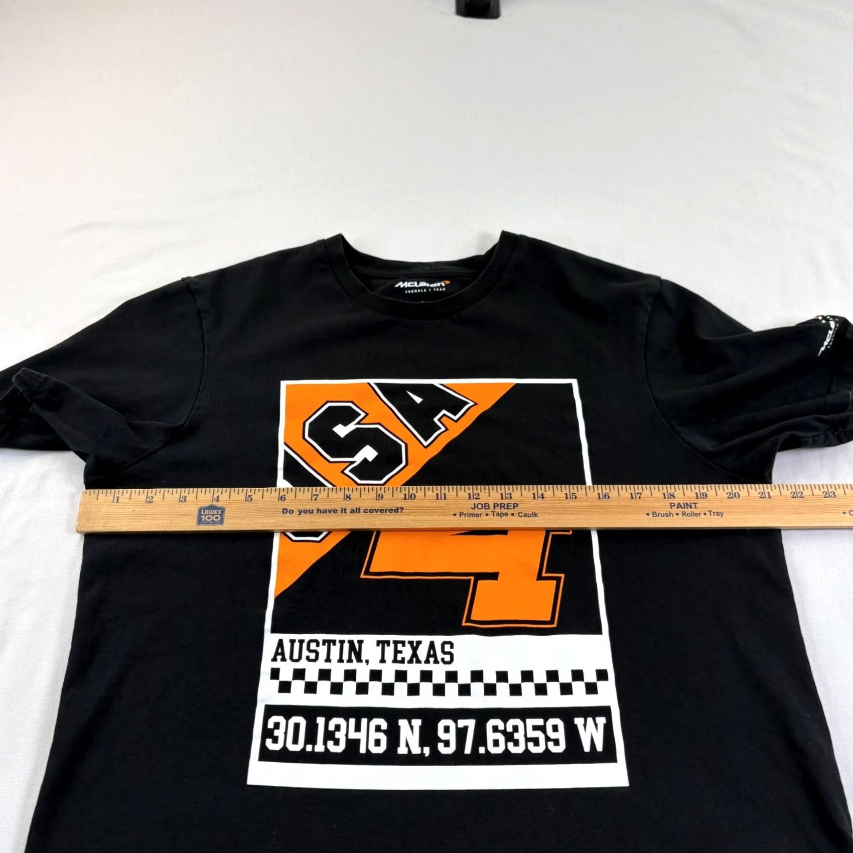 Vintage Mclaren Shirt Mens Large Black Lando Norris USA Austin GP Formula 1 Racing Size US L / EU 52-54 / 3 - 6 Thumbnail