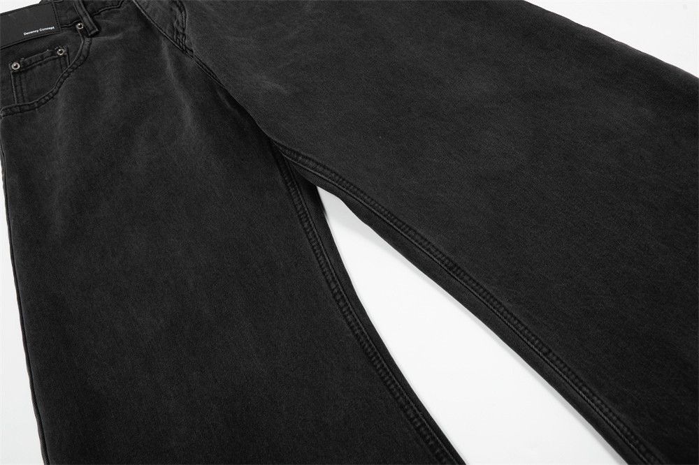 Japanese Brand × Jean Men's all-match distressed washed punk loose scimitar jeans Size US 32 / EU 48 - 5 Thumbnail