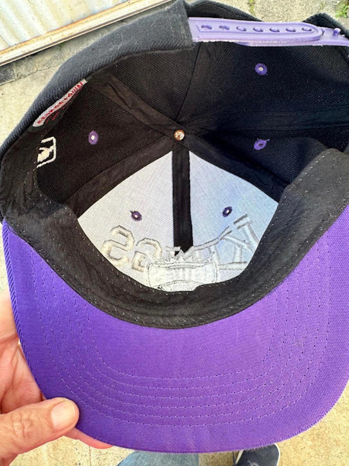 Other Vintage Sacramento Kings Snapback Hat Georgetown Size ONE SIZE - 4 Thumbnail