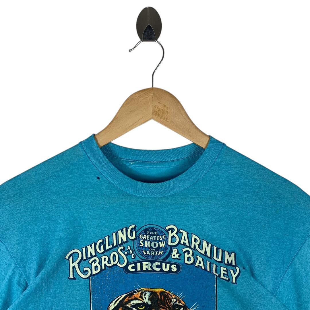 Vintage Vintage 1984 Ringling Bros. and Barnum & Bailey Tiger Tee Size US M / EU 48-50 / 2 - 2 Thumbnail