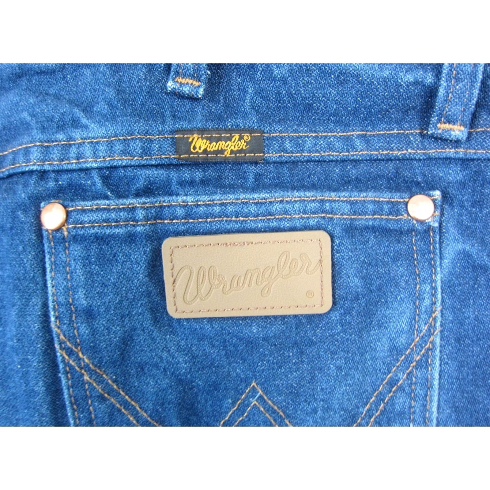 Wrangler Wrangler Jeans Men 36x32 Denim Blue 5-Pocket Straight Regular Mid Rise Cowboy Cut 13MWZ Y2K Vintage 90s Western Mens Wrangler Cowboy Cut Jeans Size US 36 / EU 52 - 2 Thumbnail