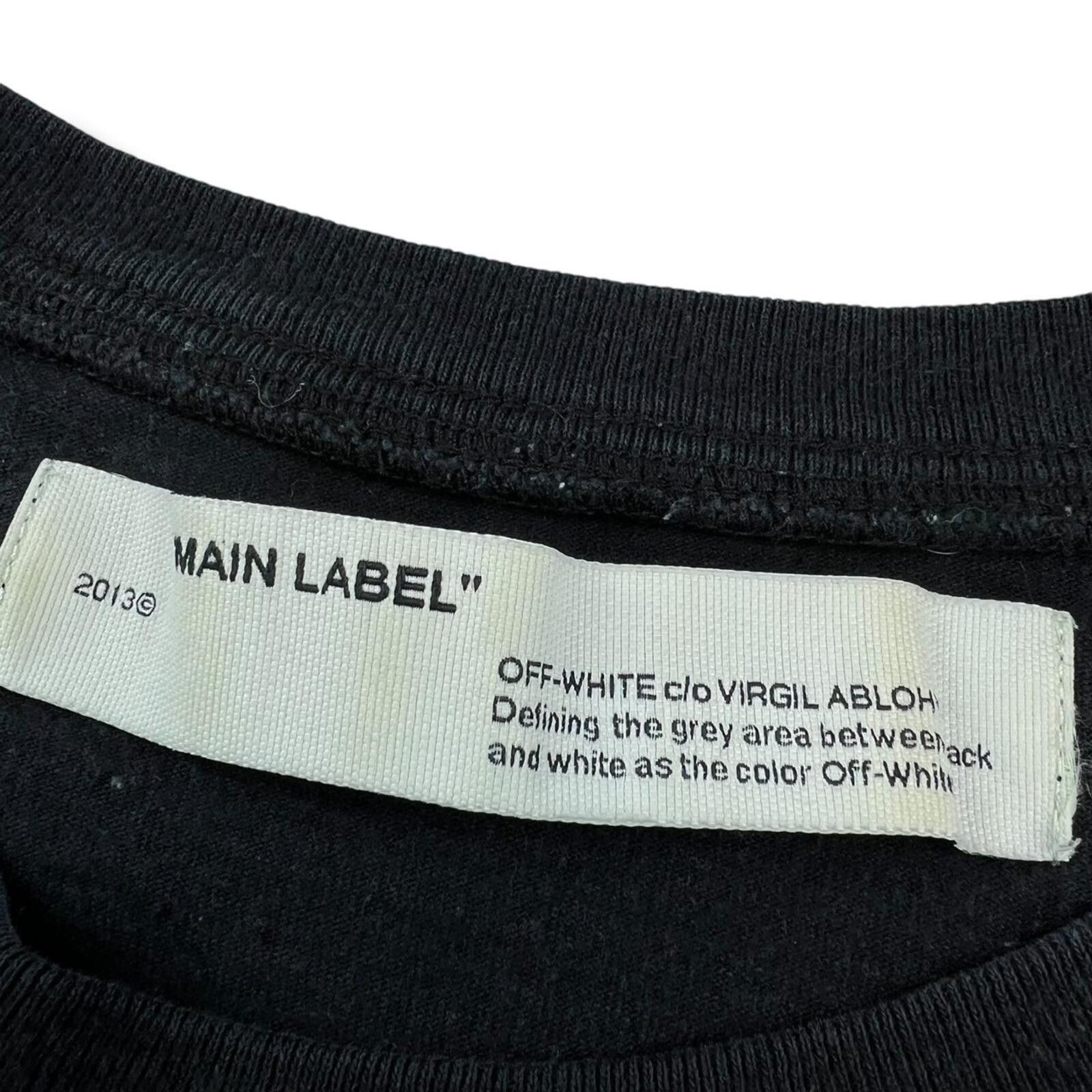 Off-White Off-White Acrylic Arrows Black T Shirt Size US XL / EU 56 / 4 - 5 Thumbnail