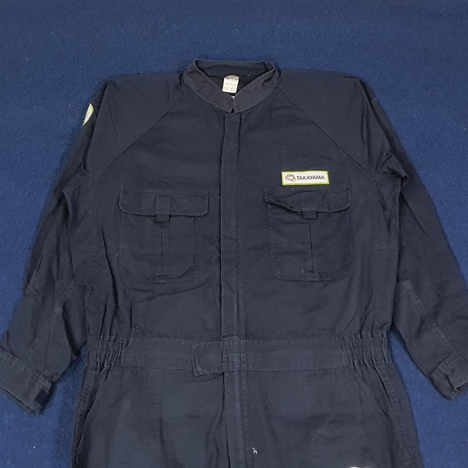 Japanese Brand × Vintage Vintage TAKAYAMA Community Japan Workwear Coverall C215N14 Size US XL / EU 56 / 4 - 3 Thumbnail