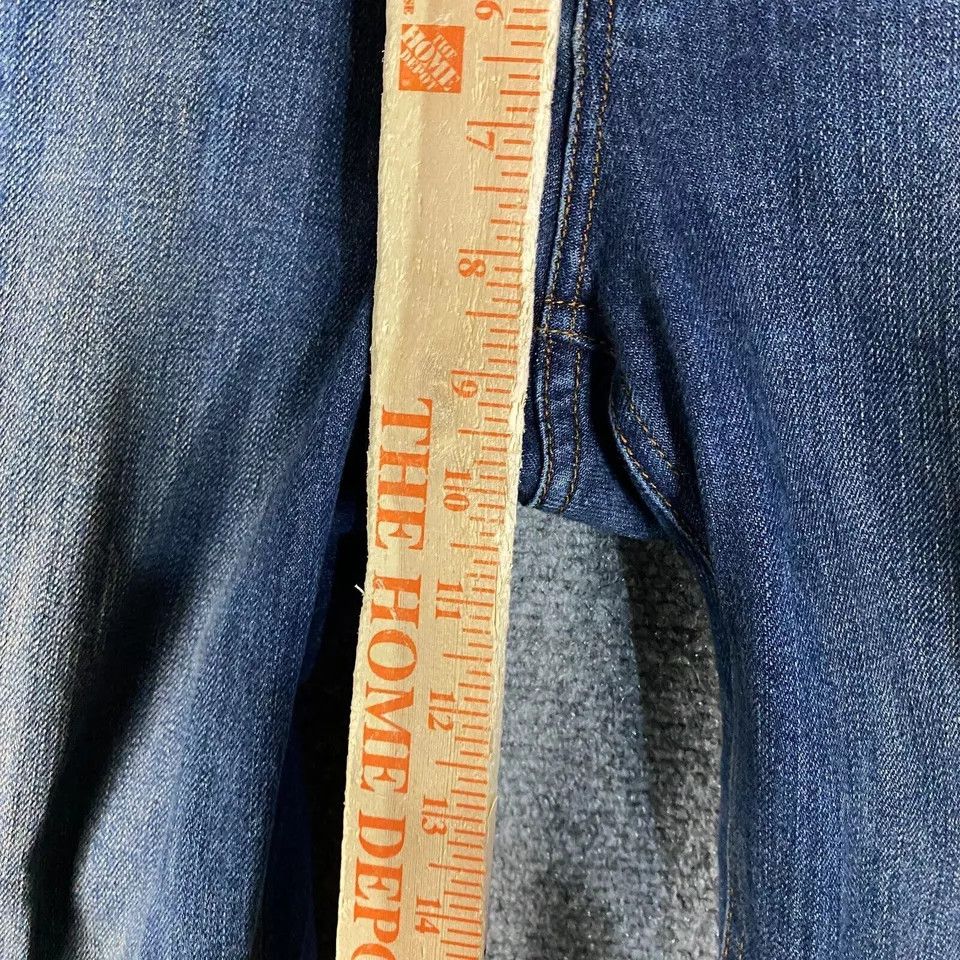 Volcom Volcom Straight Leg Skinny Jeans Women's 9 Denim Cotton Size 31" - 3 Thumbnail