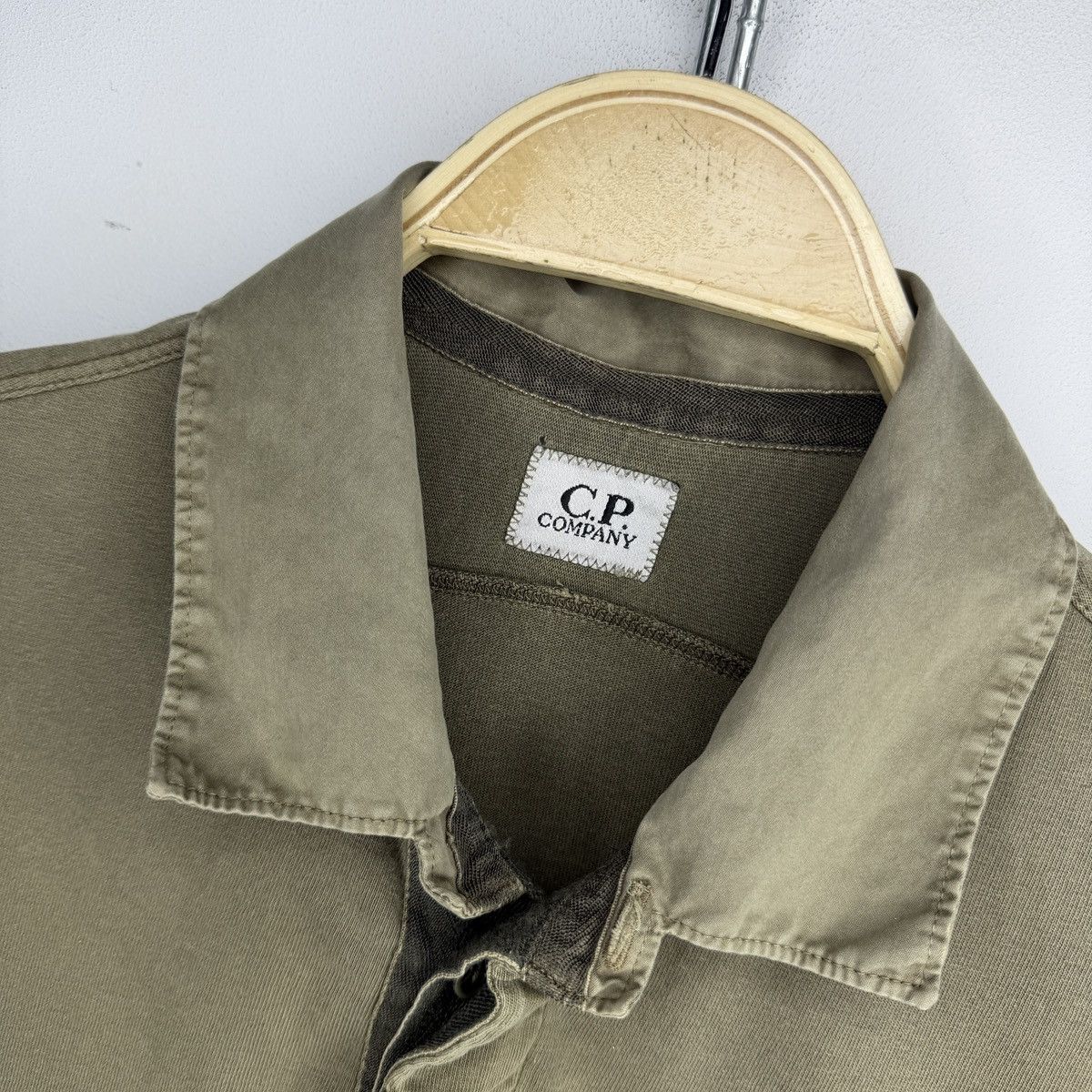 C.P. Company Vintage CP Company Faded Popover Shirt Size US M / EU 48-50 / 2 - 4 Thumbnail