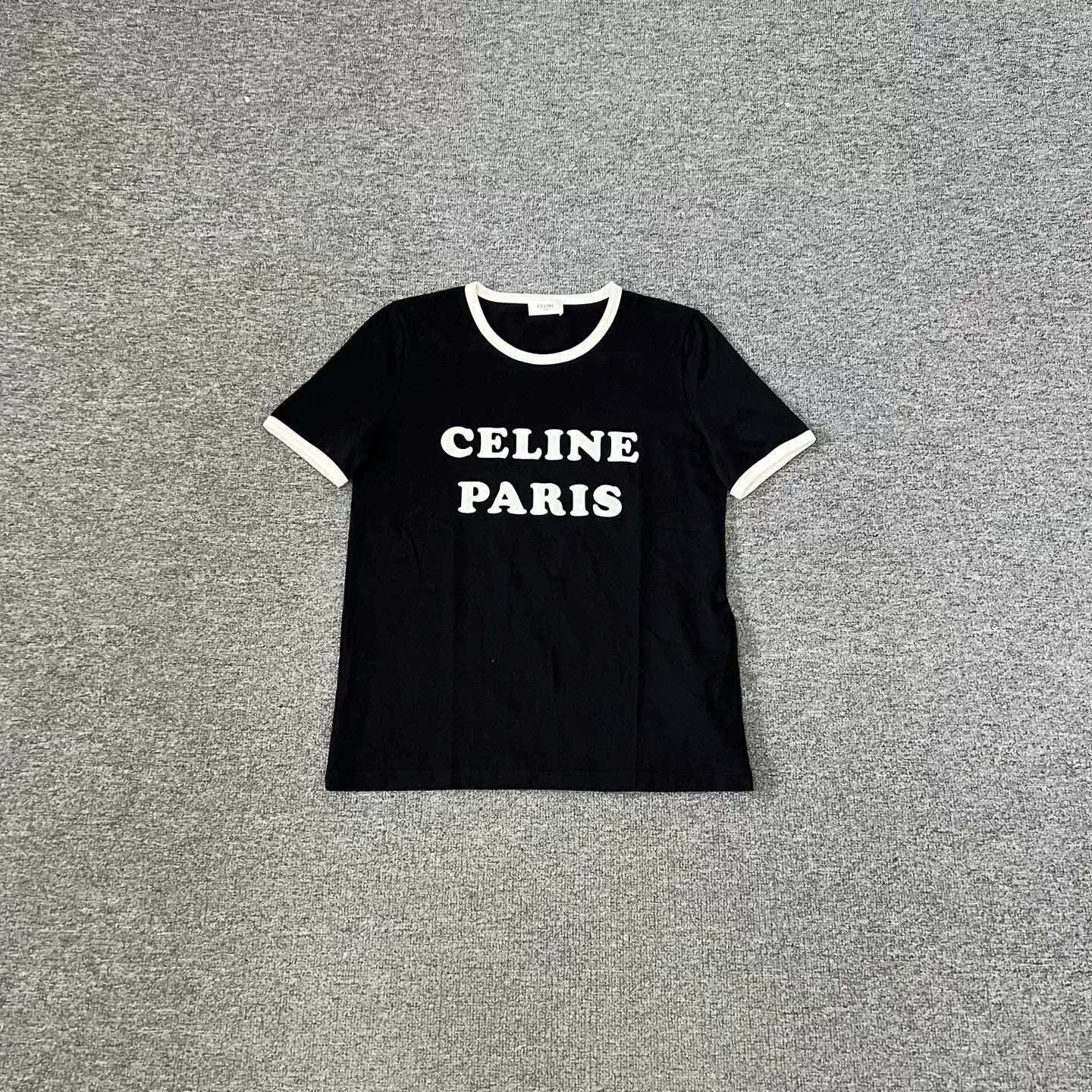 Celine Celine 2025 Large Logo Short-Sleeve T-Shirt Size S / US 4 / IT 40 - 1 Thumbnail
