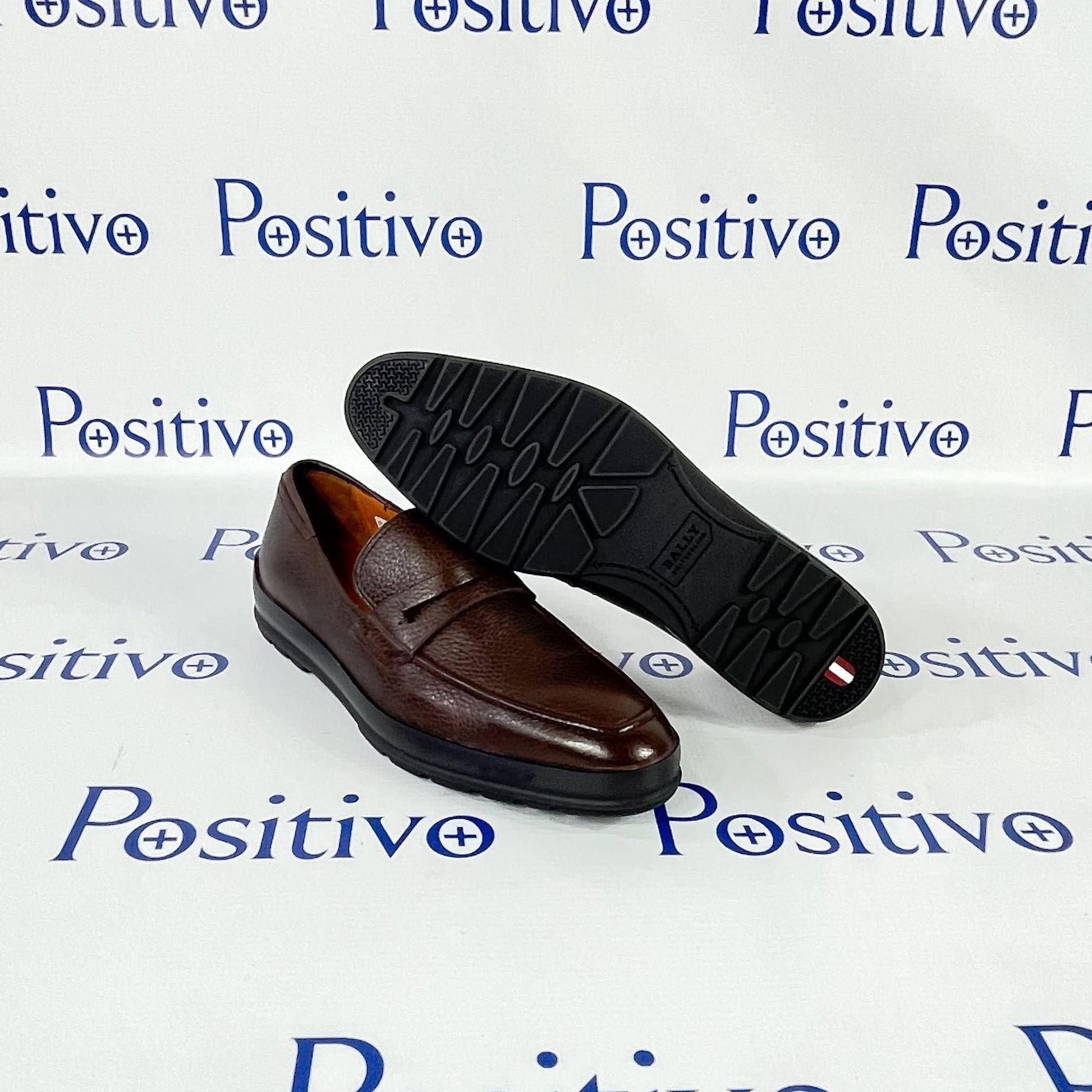Bally Bally Relon Brown Grained Leather Loafers US 6 EEE Size US 6 / EU 39 - 6 Thumbnail