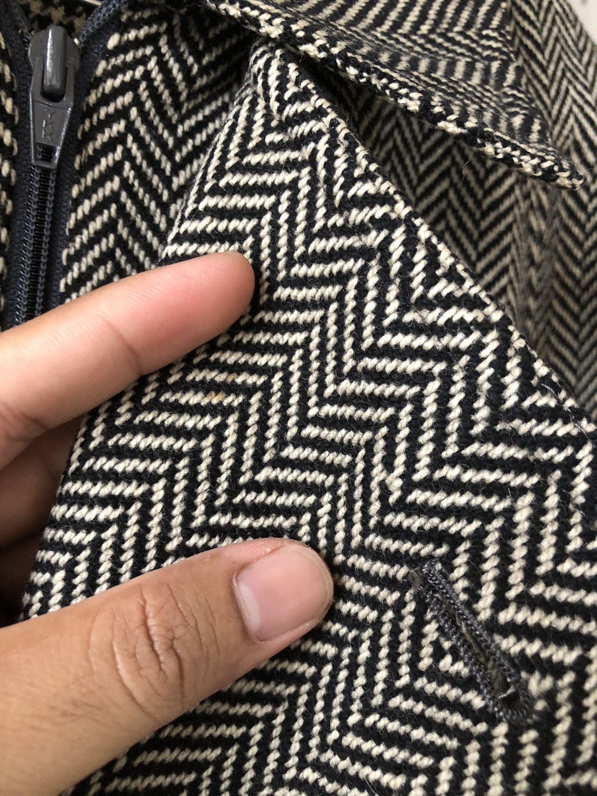 Lanvin Vintage Lanvin Paris Wool Twilled Double Breasted Jacket Size M / US 6-8 / IT 42-44 - 11 Thumbnail