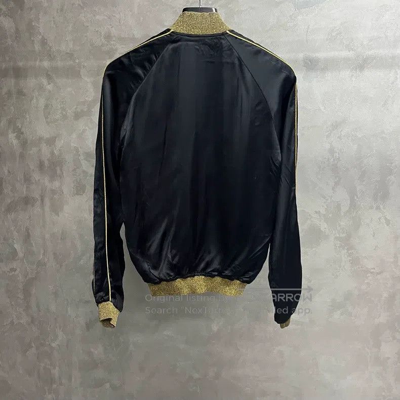 Saint Laurent Paris Saint Laurent Paris Black Solid Color Gold Collar Zip-Up J Size US S / EU 44-46 / 1 - 5 Thumbnail