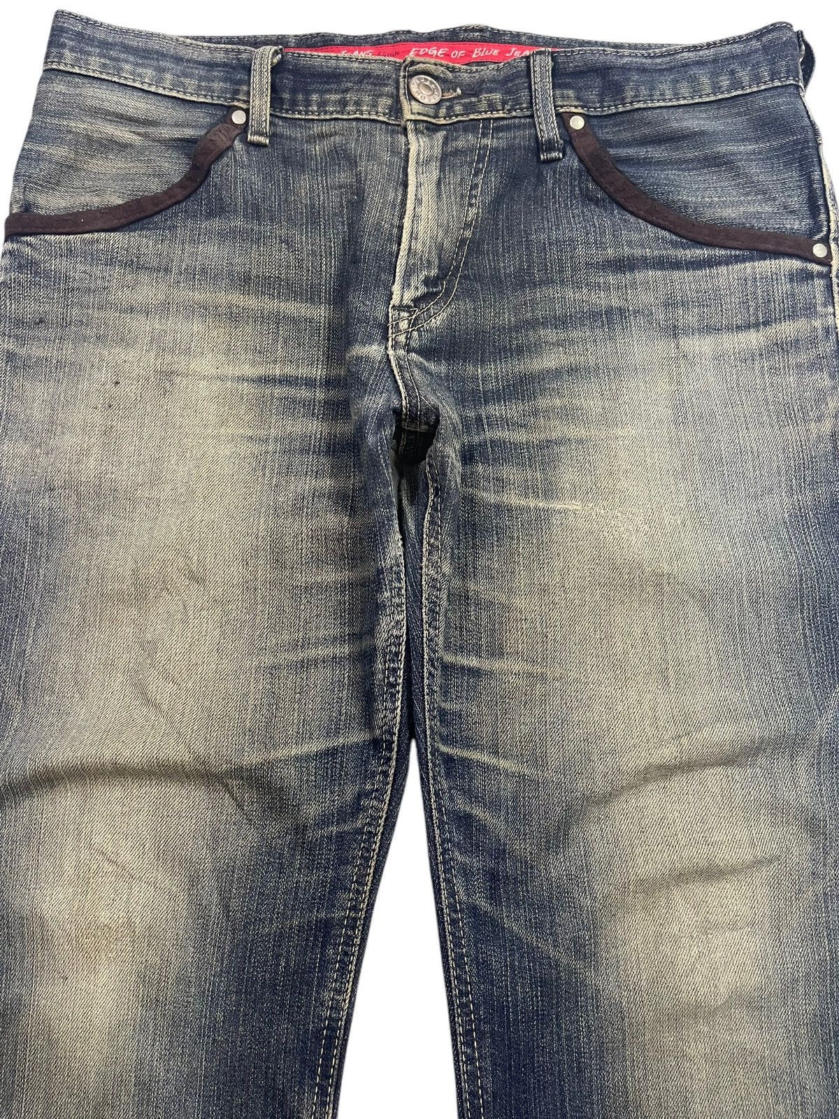 Edwin Vintage Edwin Mud Faded Wash Style Loose Jeans Size US 34 / EU 50 - 3 Thumbnail