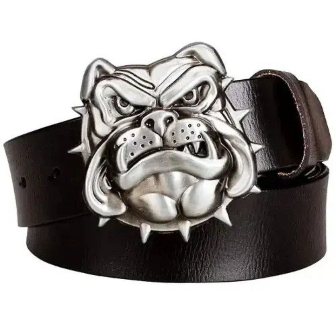 Designer 115cm Angry Dog Belt Size ONE SIZE - 4 Thumbnail