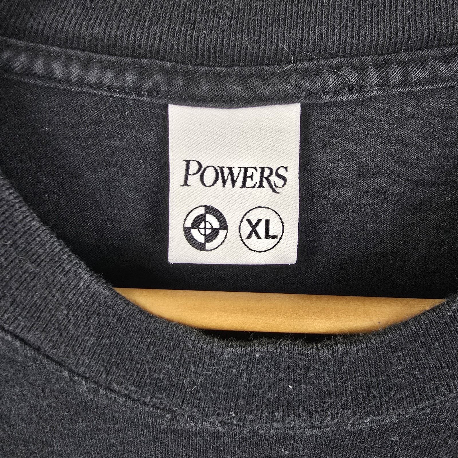 Powers Supply Powers Supply Black Shirt Mens XL Logo Skate Streetwear Size US XL / EU 56 / 4 - 7 Thumbnail
