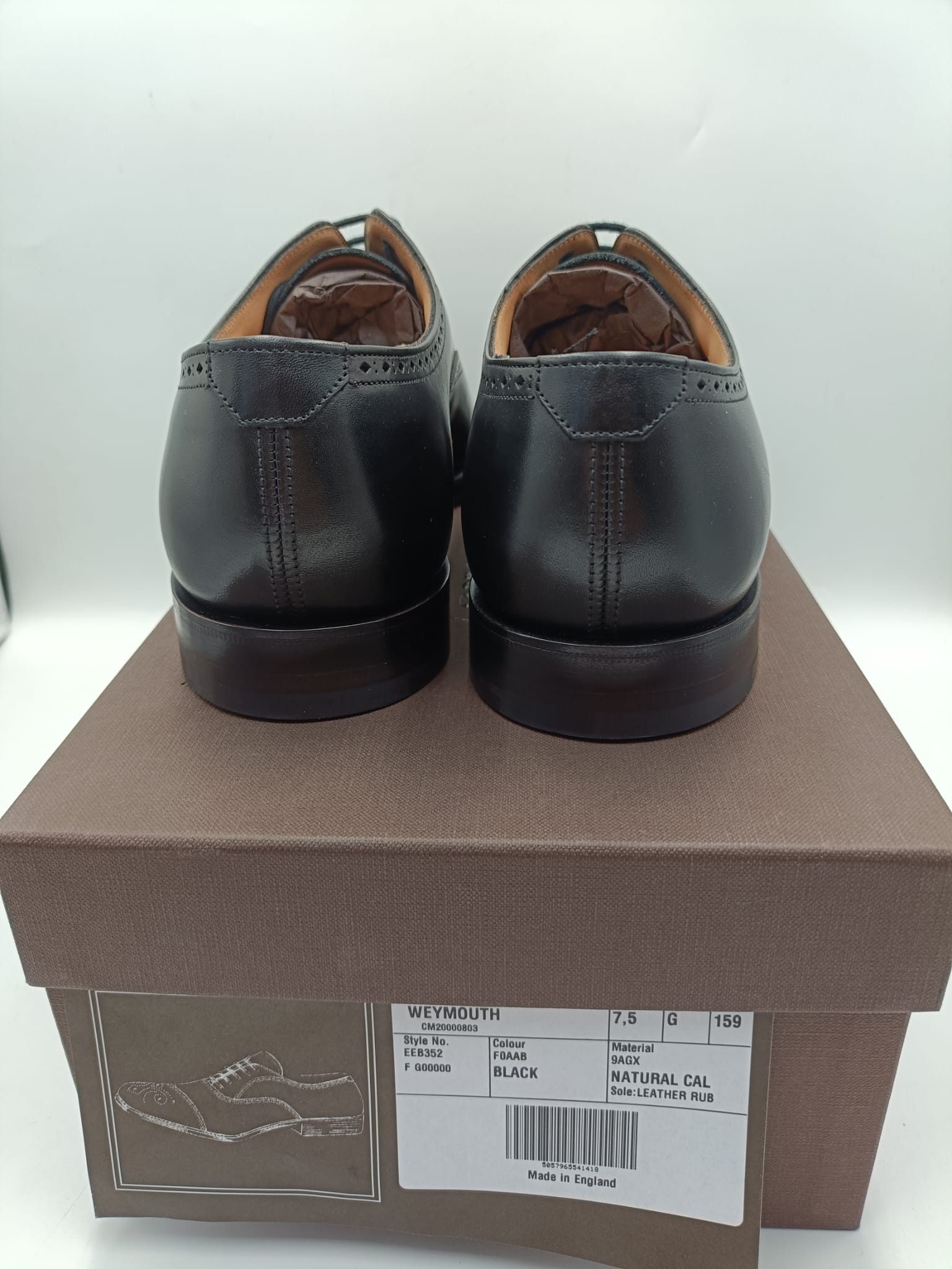 Church's Church’s Wheymouth Oxford Black Size US 8.5 / EU 41-42 - 10 Thumbnail