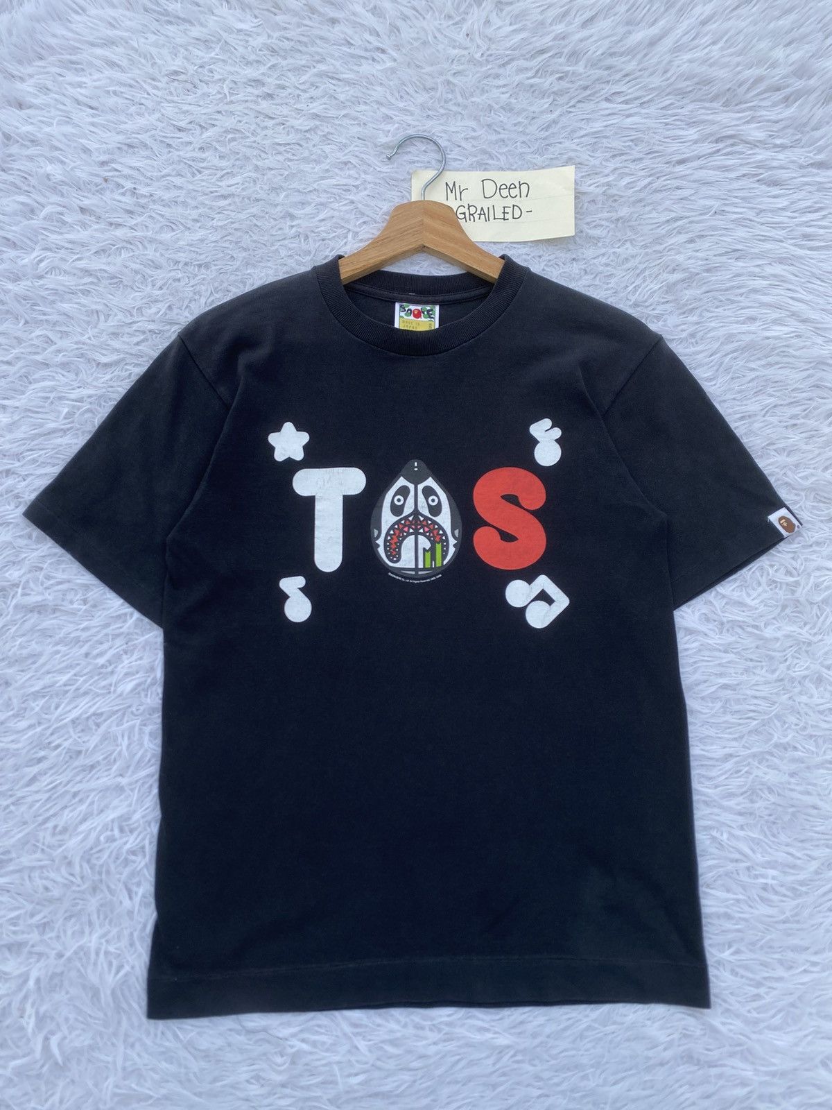 Rare Bape Panda Shark Teriyaki Source 2009 Tshirt