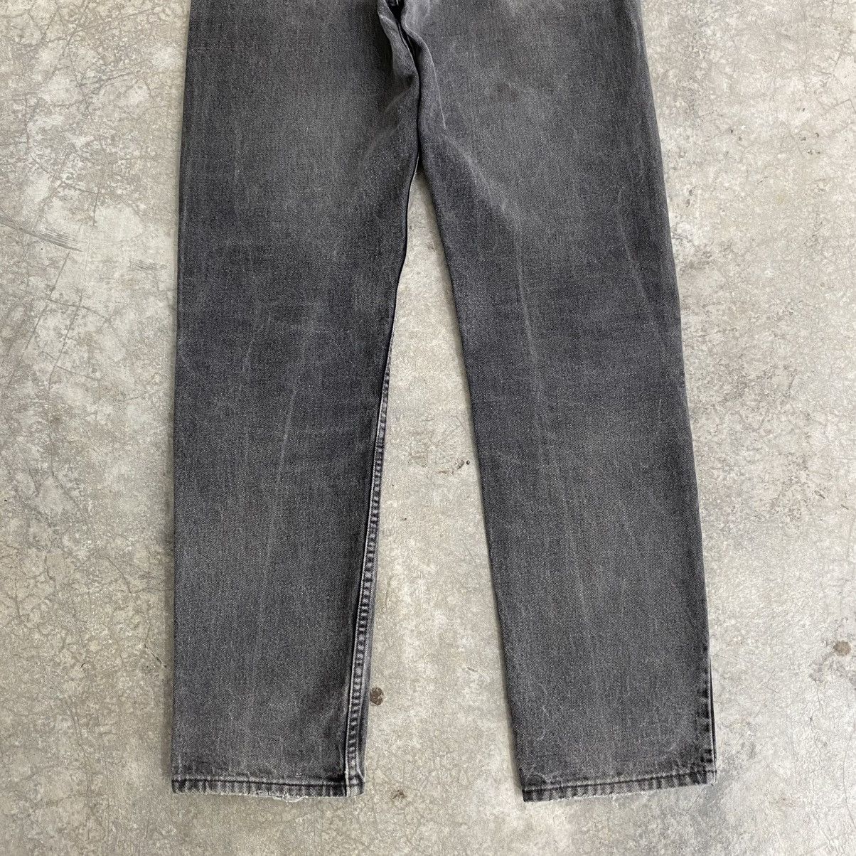 Levi's Vintage 90’s Levis 505 Faded Black Straight Leg Denim Size US 32 / EU 48 - 12 Thumbnail