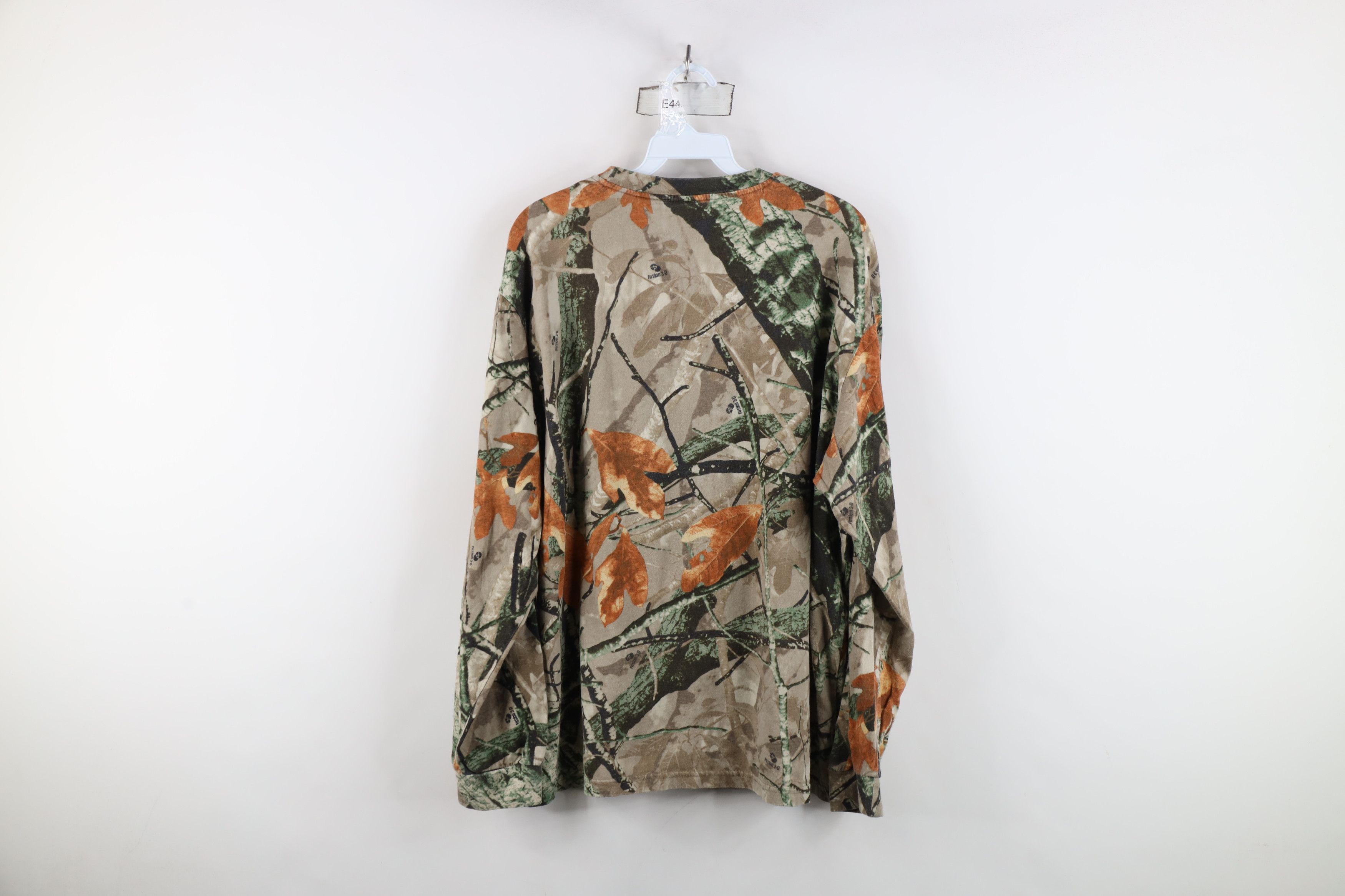 Vintage Vintage 90s Y2K Streetwear Camouflage Long Sleeve T-Shirt Size US XXL / EU 58 / 5 - 10 Thumbnail