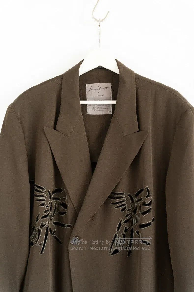 Yohji Yamamoto YOHJI YAMAMOTO Flower and Youth Hollow Out Overcoat Size US M / EU 48-50 / 2 - 3 Thumbnail
