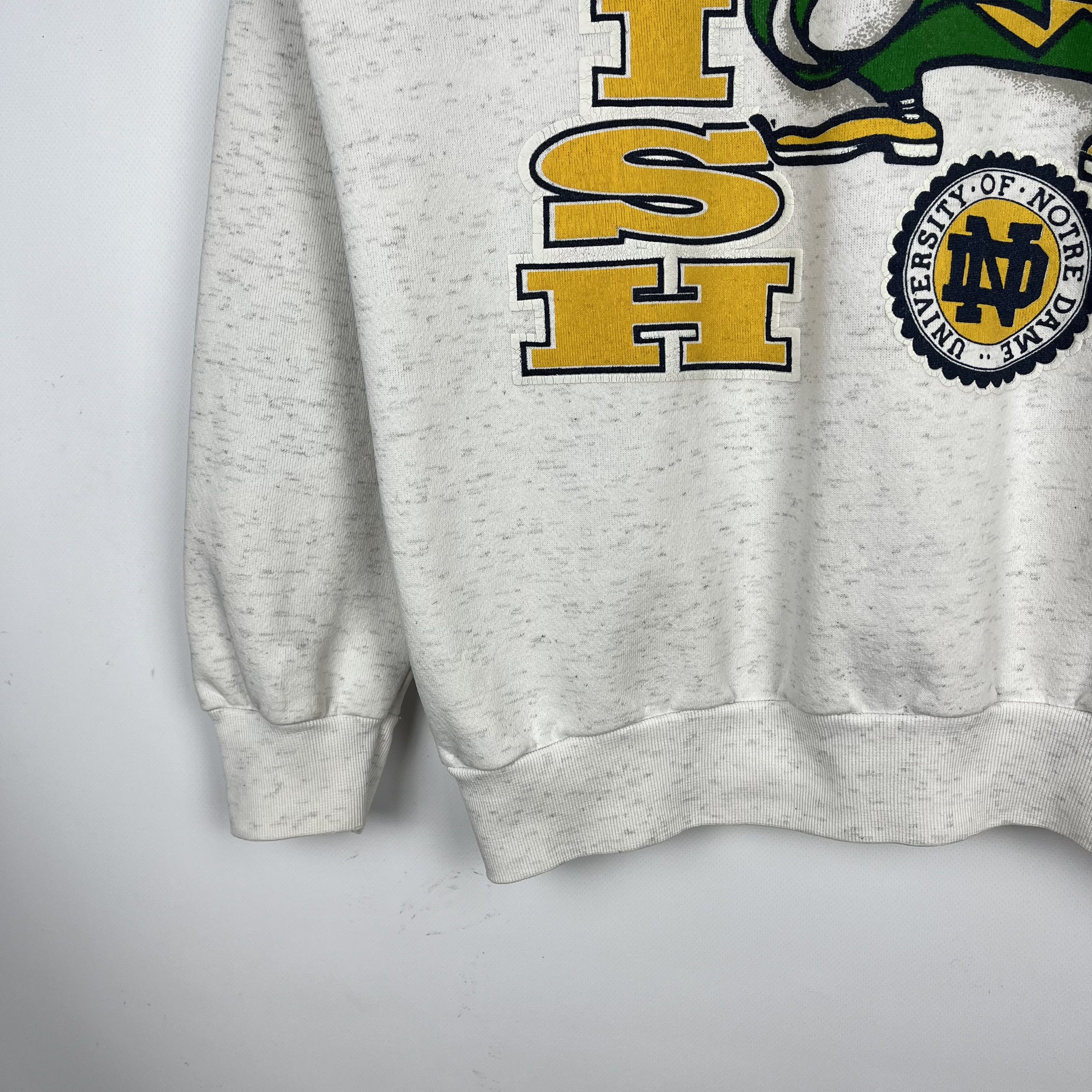 NCAA Vintage NCAA Notre Dame Fighting Irish Sweatshirt 1990’s Size US M / EU 48-50 / 2 - 4 Thumbnail