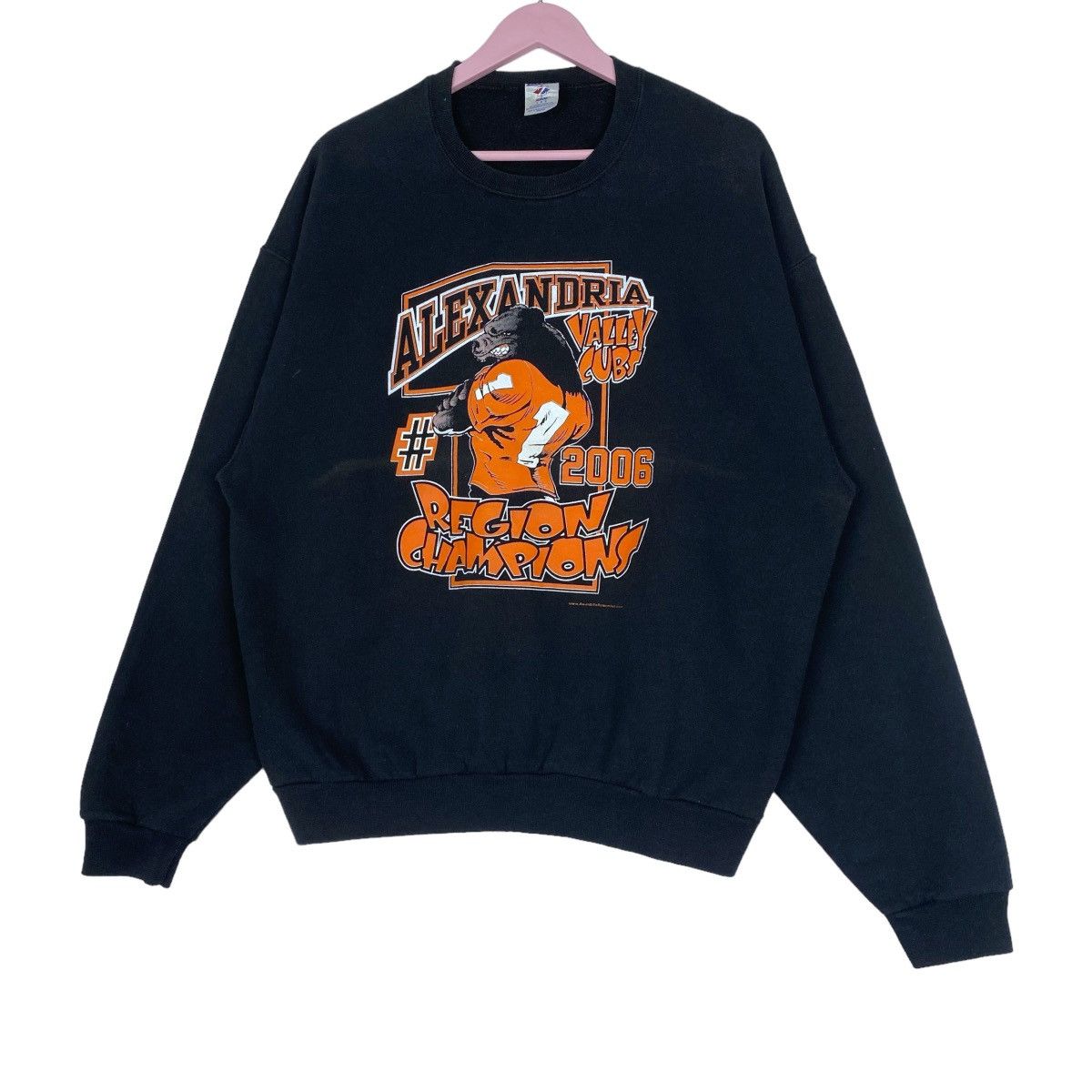 Designer × Vintage Alexandria Sweatshirt Crewneck Pullover Jumper Size US L / EU 52-54 / 3 - 3 Thumbnail