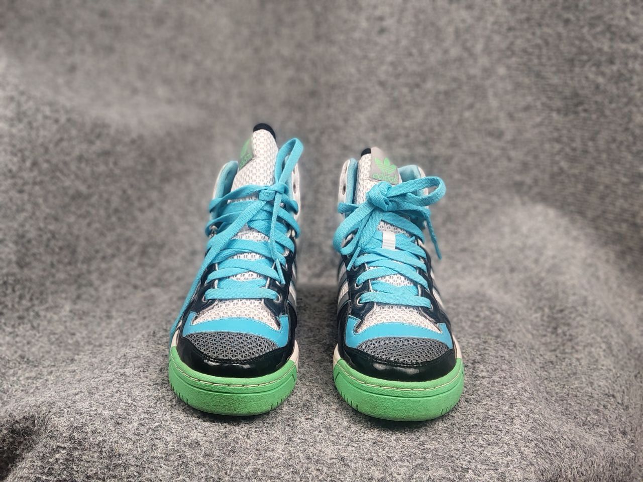Adidas Vintage Adidas Originals Metro Attitude Hi Sneakers Jeremy Size US 6.5 / EU 39-40 - 7 Thumbnail