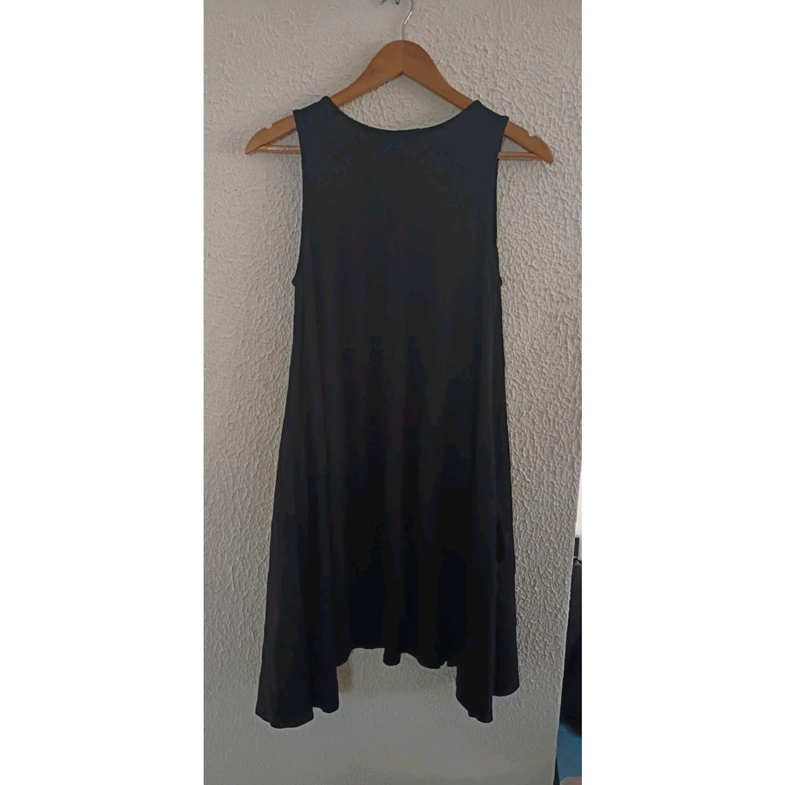 Vintage VINTAGE Fifteen Twenty Criss Cross Sleeveless Stretch Mini Dress USA S Black Women Dress Size S / US 4 / IT 40 - 4 Thumbnail