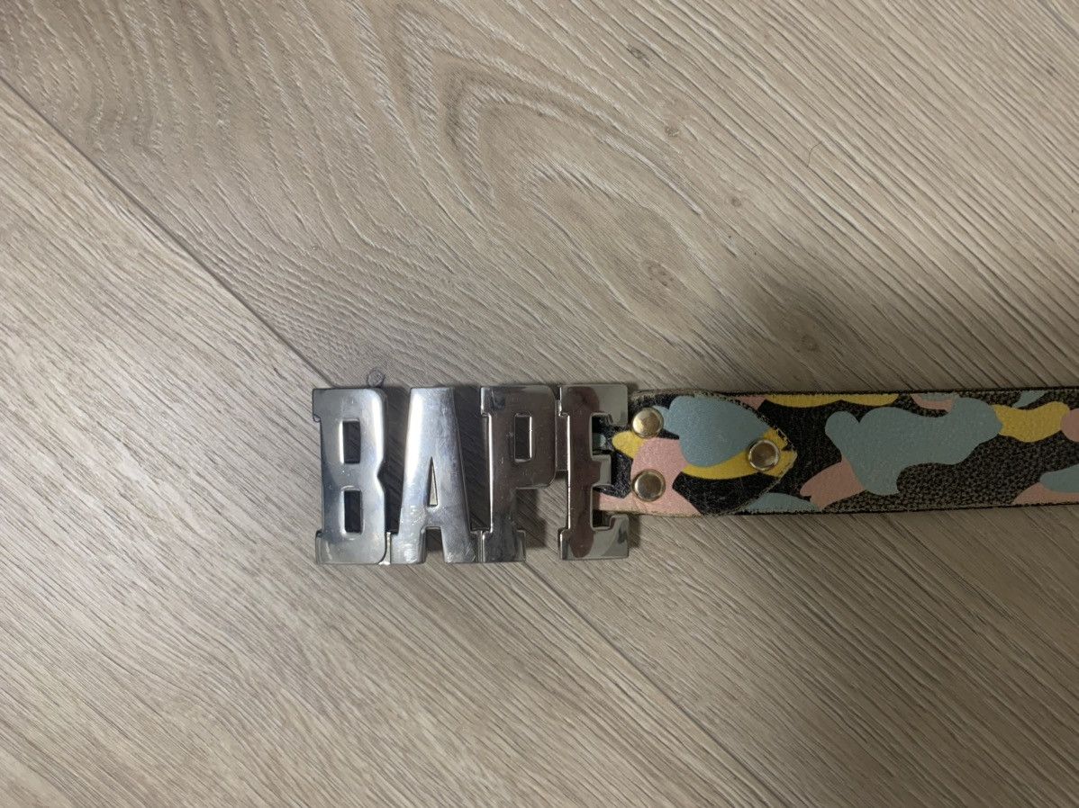 Bape Bape Cotton Candy Belt | Grailed