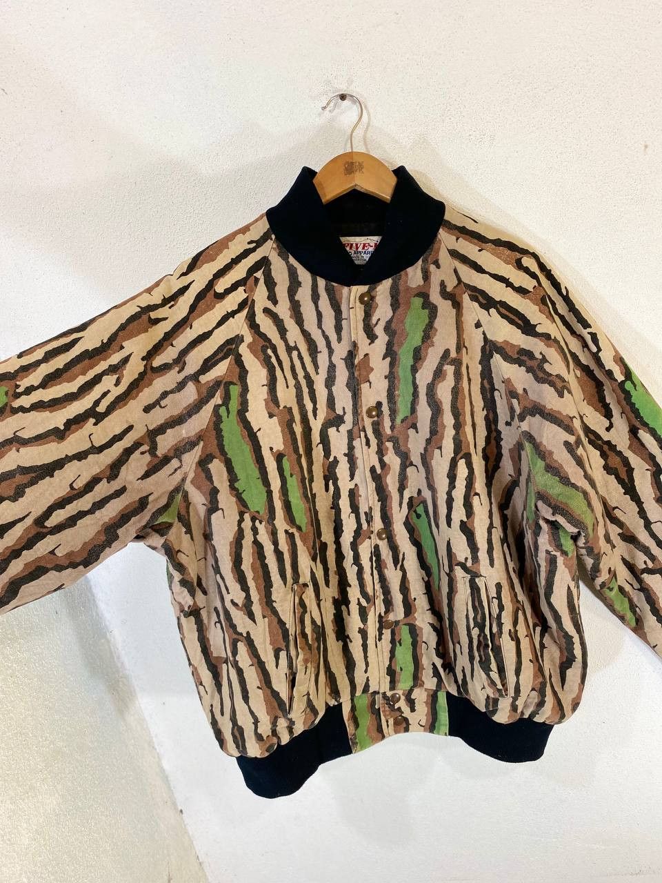 Vintage vintage five-m desert camo bomber jacket made in usa Size US XL / EU 56 / 4 - 7 Thumbnail
