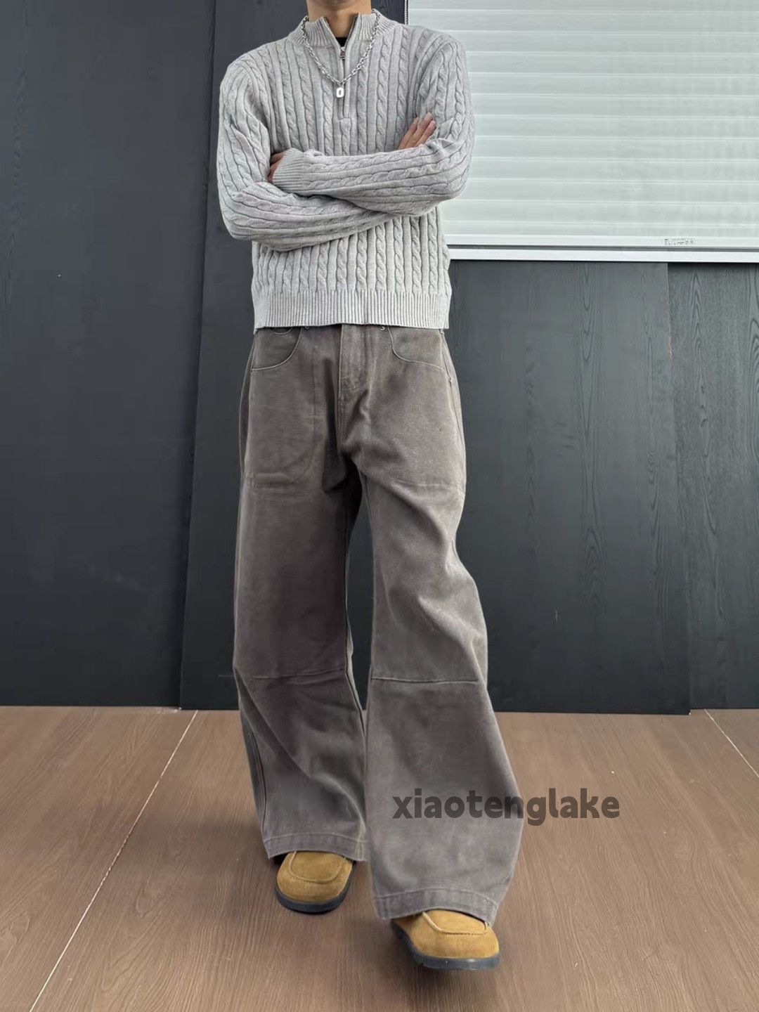 Vintage xtl washed faded loose baggy skate hiphop cargo pants Size US 32 / EU 48 - 5 Thumbnail