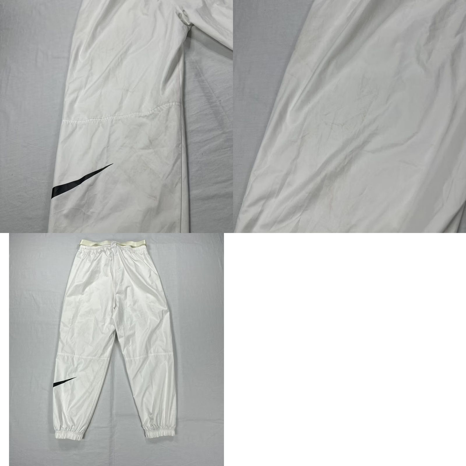 Nike Nike Sportswear Womens L Swoosh Tapered Jogger Pants White NSW Size 36" / US 14 / IT 50 - 9 Thumbnail