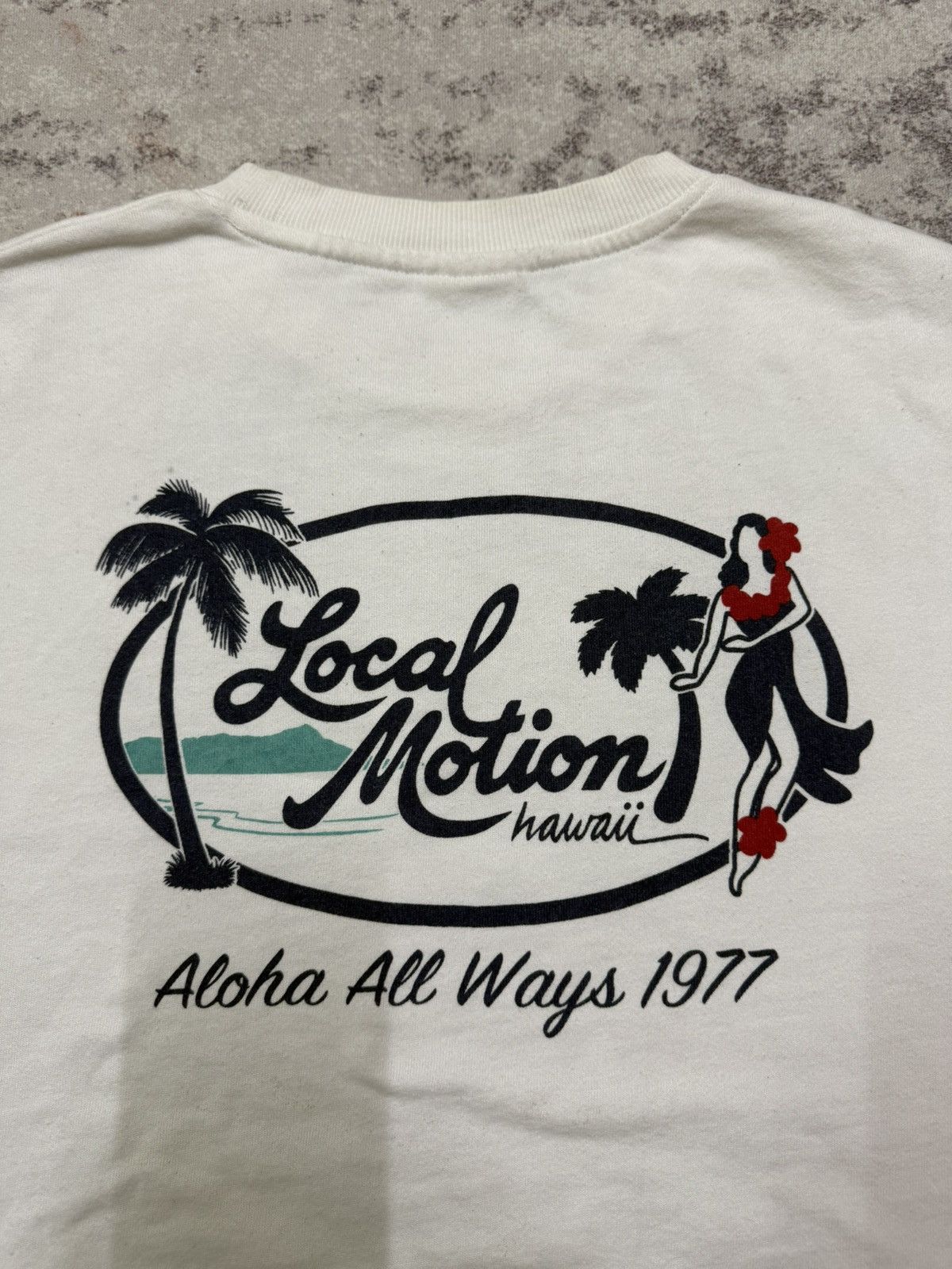 Vintage Local Motion Hawaii Aloha Allways Surfing style Sweatshirt Size US L / EU 52-54 / 3 - 14 Thumbnail