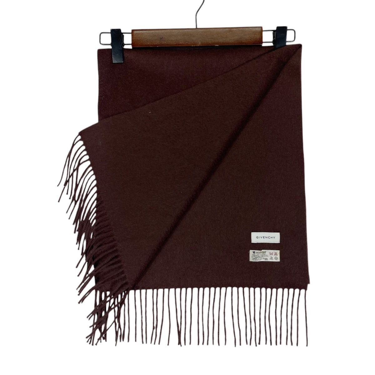 Givenchy × Vintage Vintage Givenchy Japan Cashmere Scarf Muffler Size ONE SIZE - 5 Thumbnail